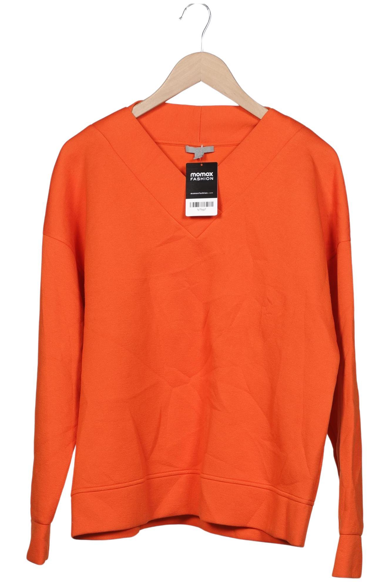 

COS Damen Sweatshirt, orange, Gr. 42