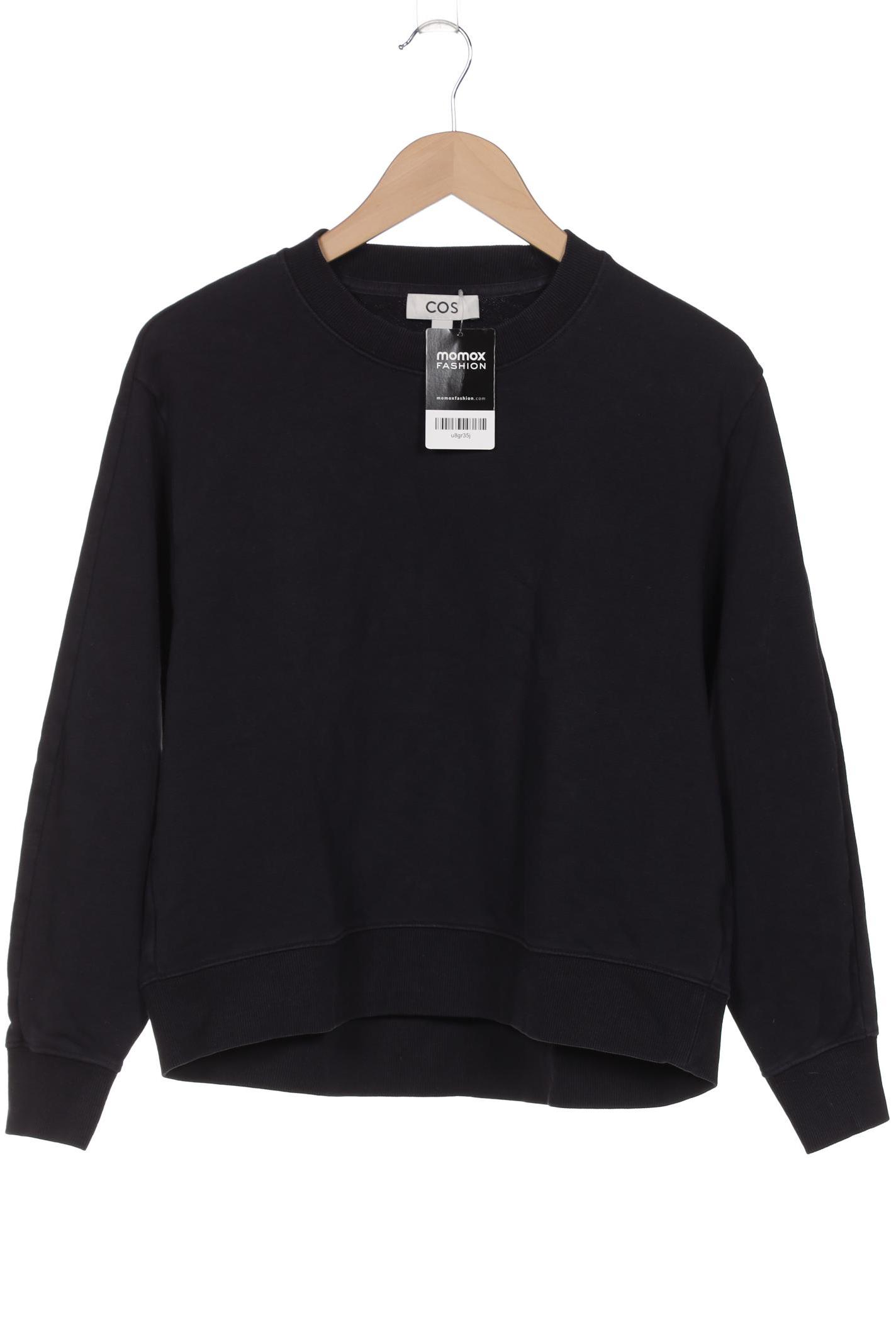 

COS Damen Sweatshirt, marineblau, Gr. 36
