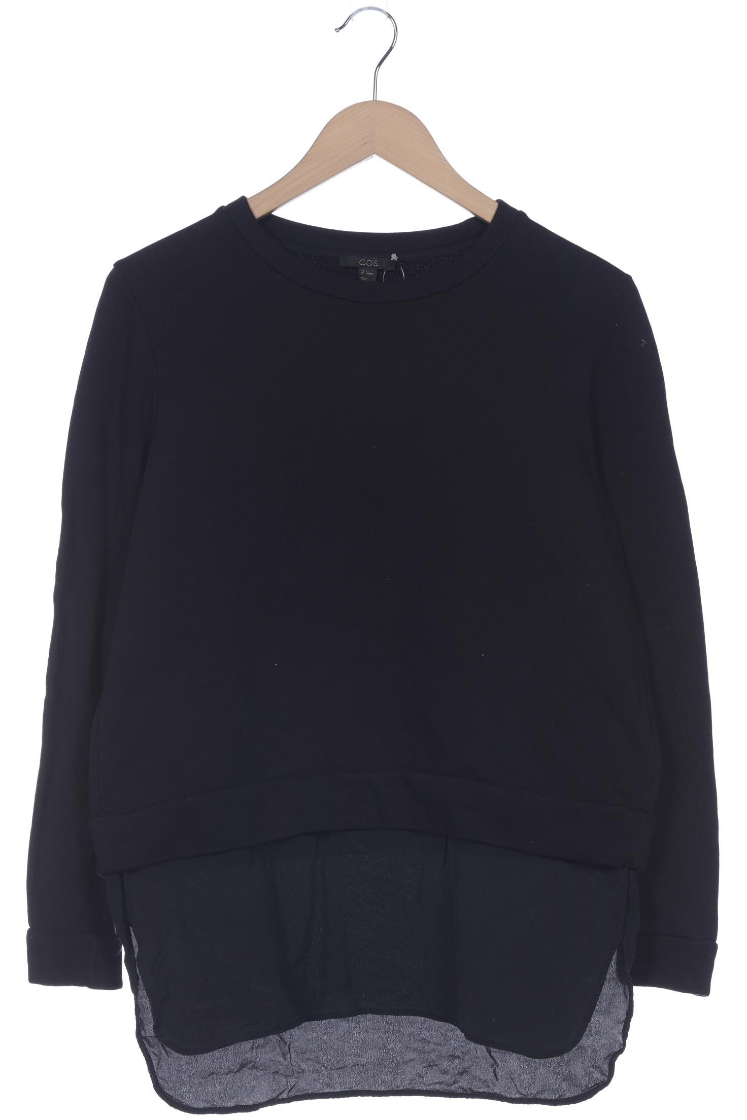 

COS Damen Sweatshirt, marineblau, Gr. 36