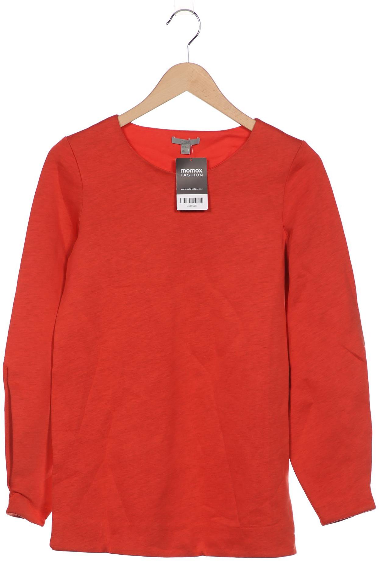 

COS Damen Sweatshirt, rot, Gr. 34