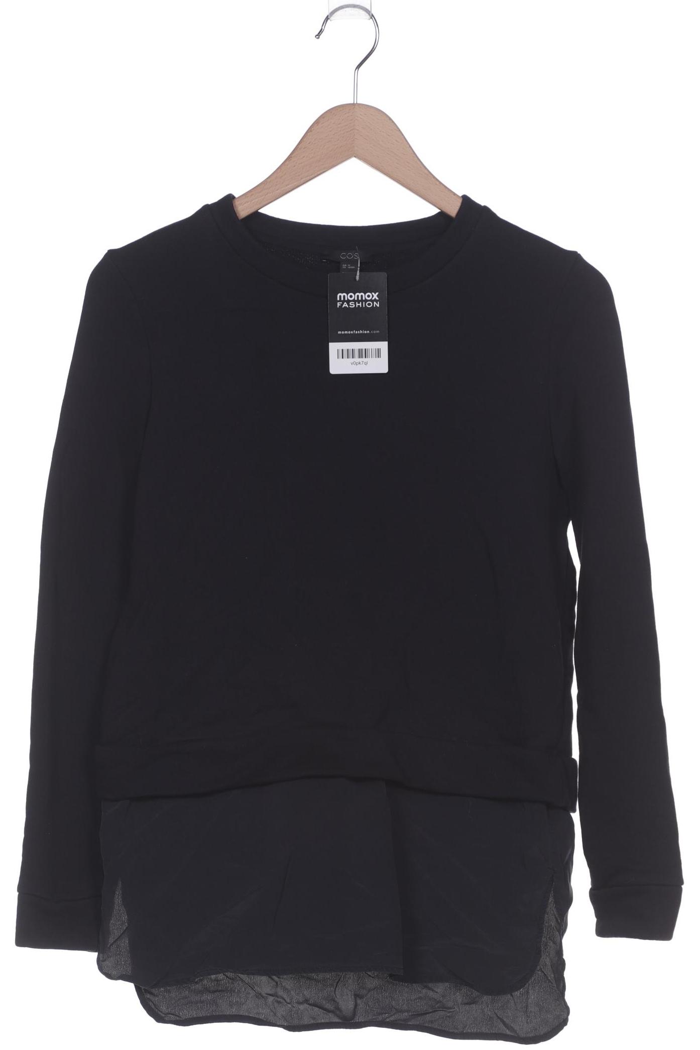 

COS Damen Sweatshirt, marineblau, Gr. 34