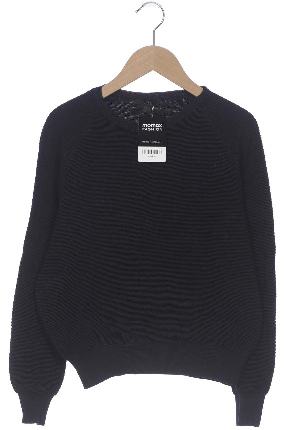 

COS Damen Sweatshirt, marineblau, Gr. 36