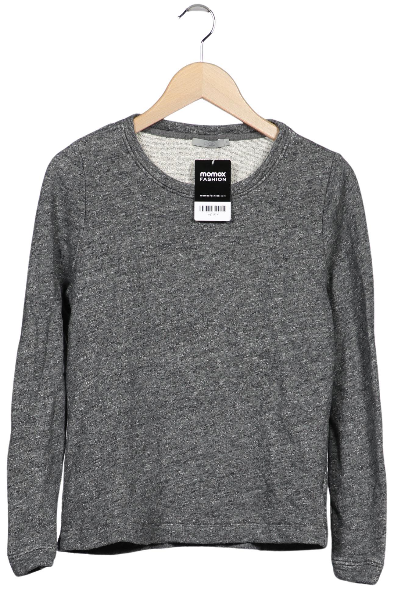

COS Damen Sweatshirt, grau, Gr. 38