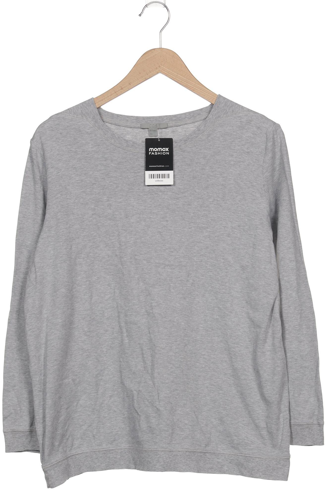 

COS Damen Sweatshirt, grau, Gr. 38