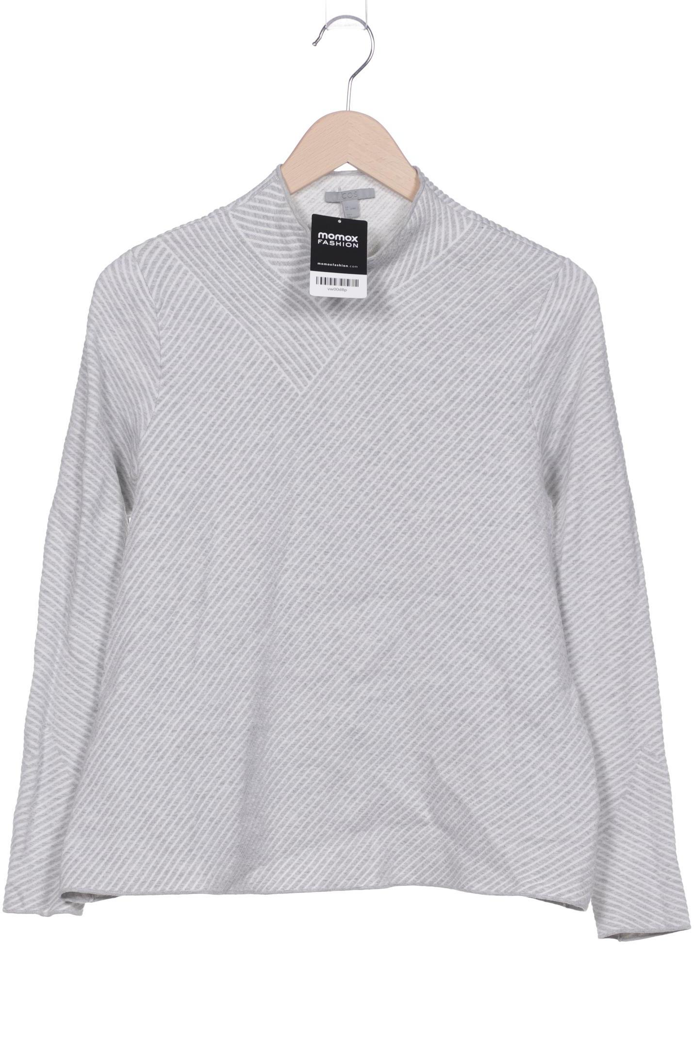 

COS Damen Sweatshirt, grau, Gr. 36