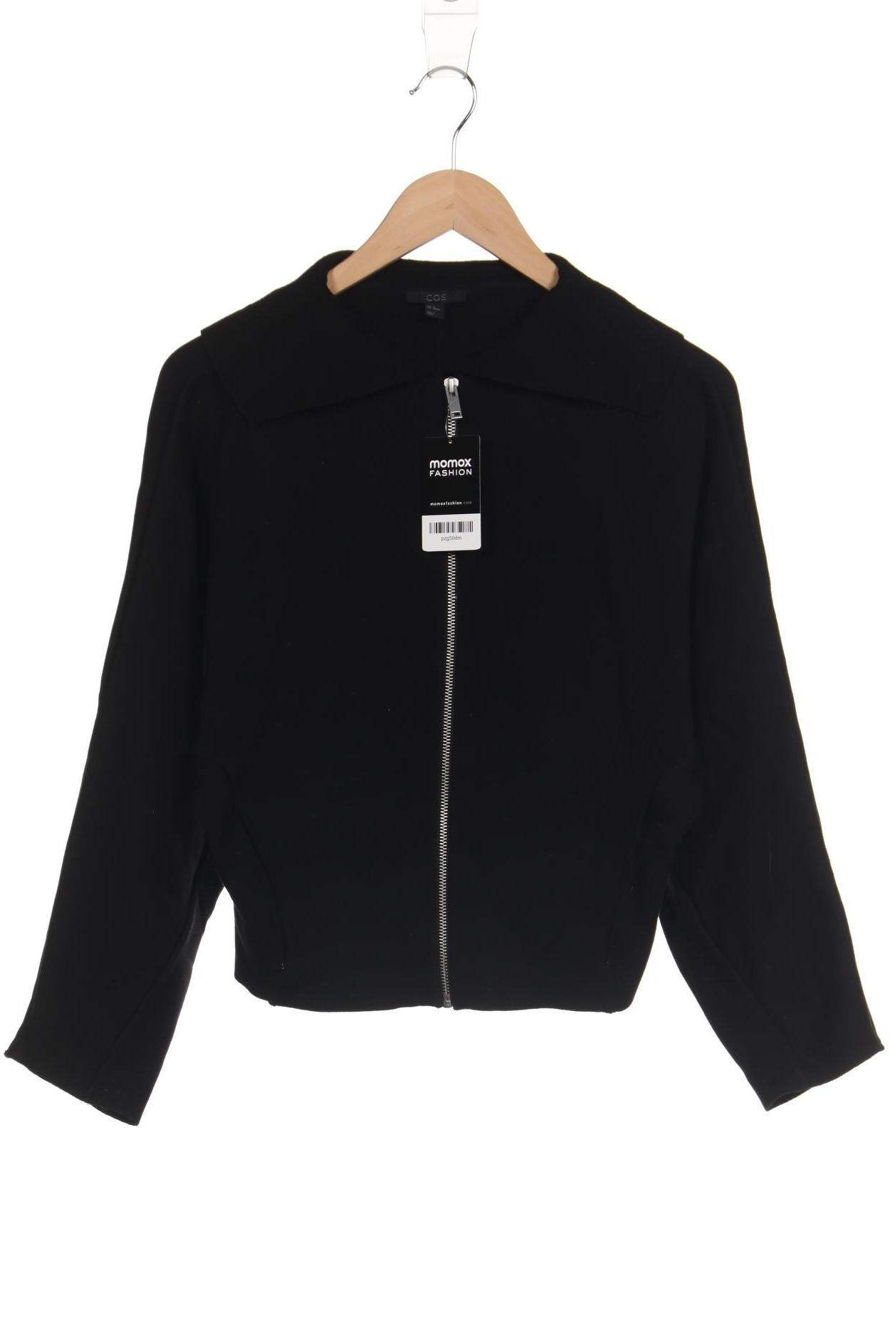 

COS Damen Sweatshirt, schwarz, Gr. 34