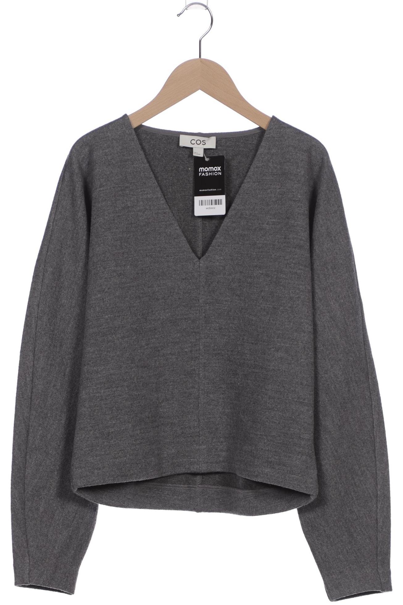 

COS Damen Sweatshirt, grau, Gr. 36