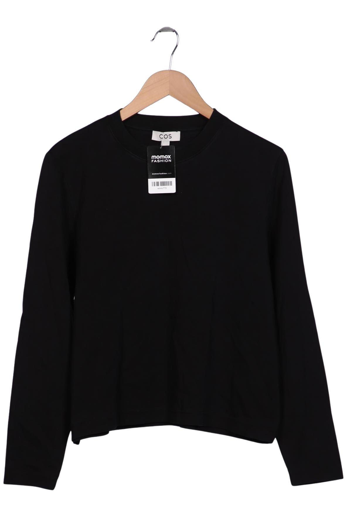 

COS Damen Sweatshirt, schwarz, Gr. 42