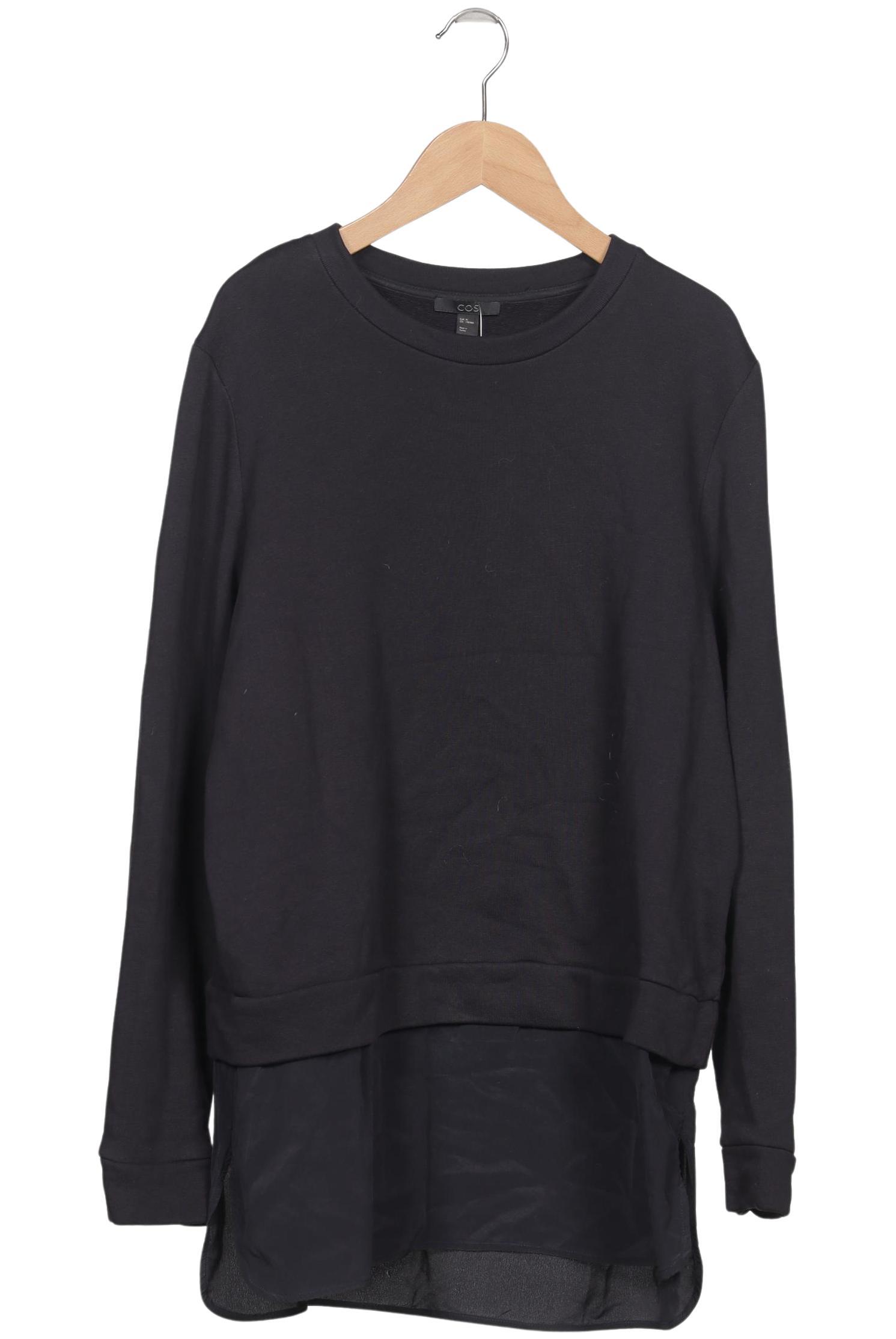 

COS Damen Sweatshirt, marineblau, Gr. 38