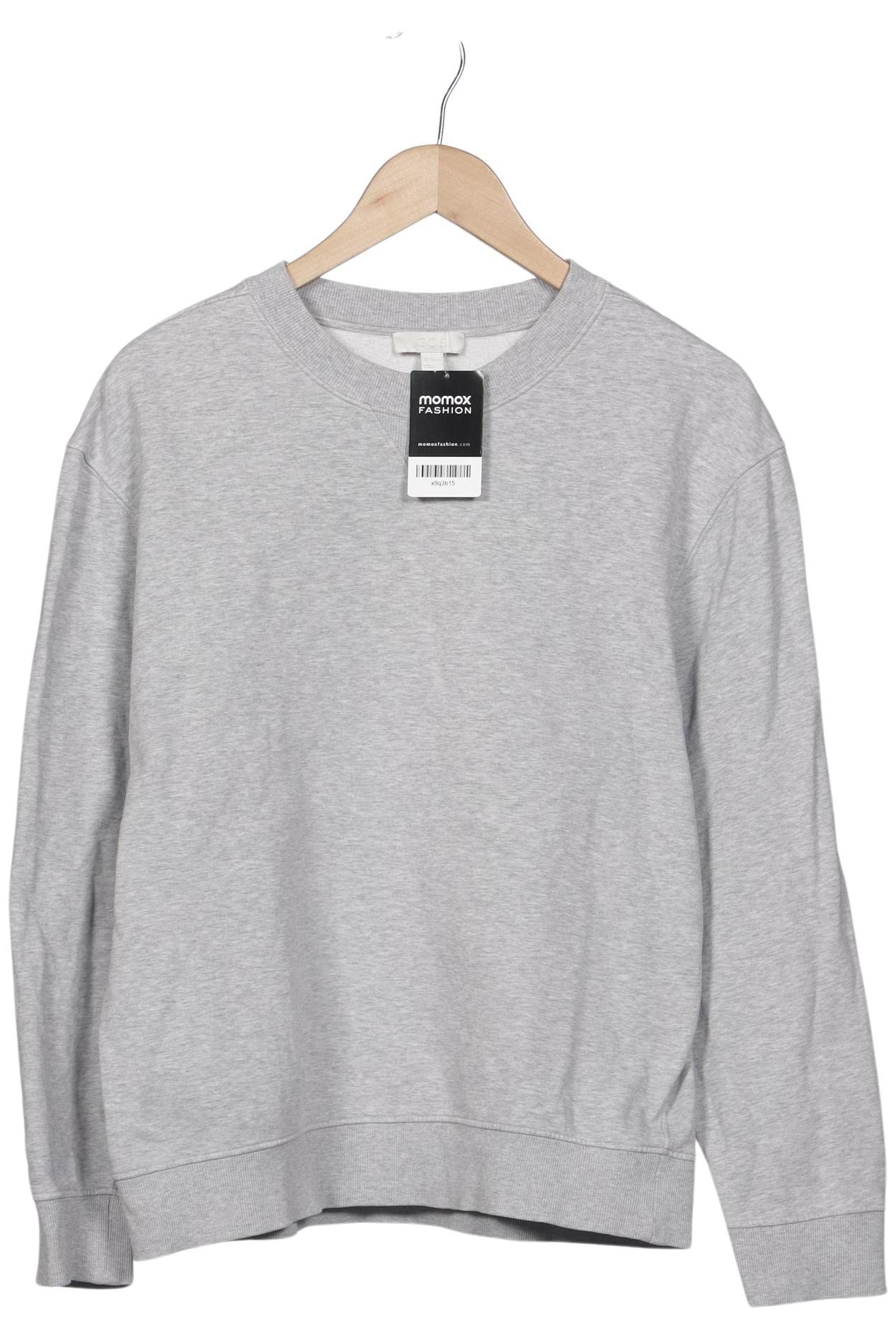 

COS Damen Sweatshirt, grau, Gr. 38