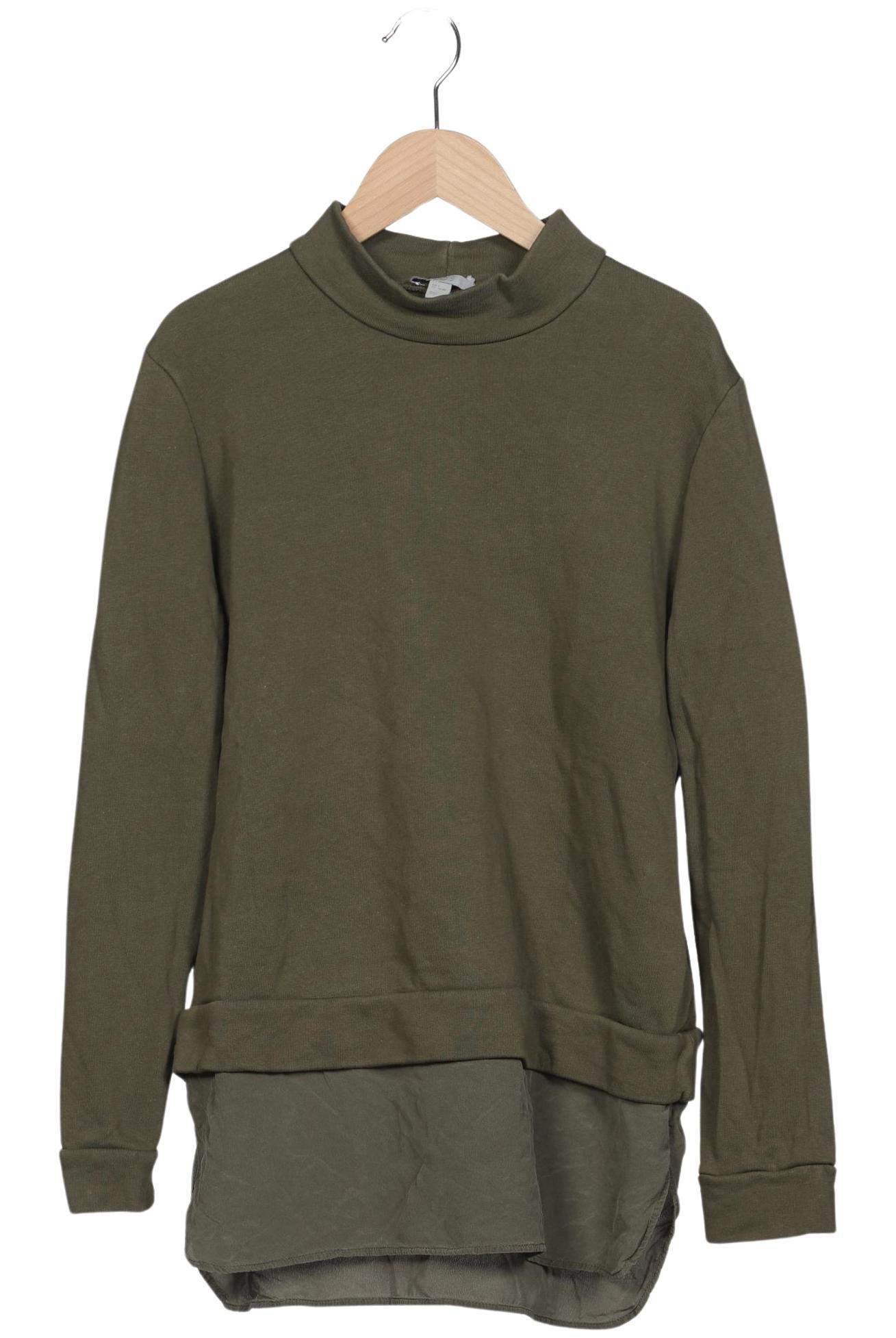 

COS Damen Sweatshirt, grün, Gr. 36