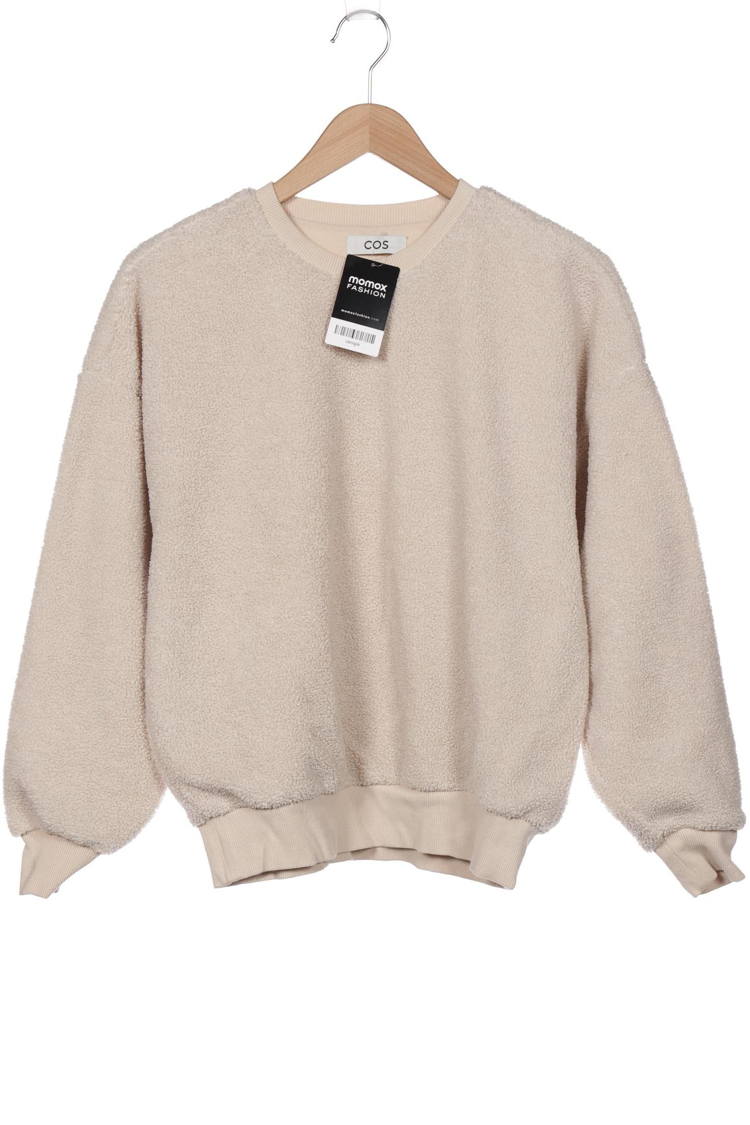 

COS Damen Sweatshirt, cremeweiß