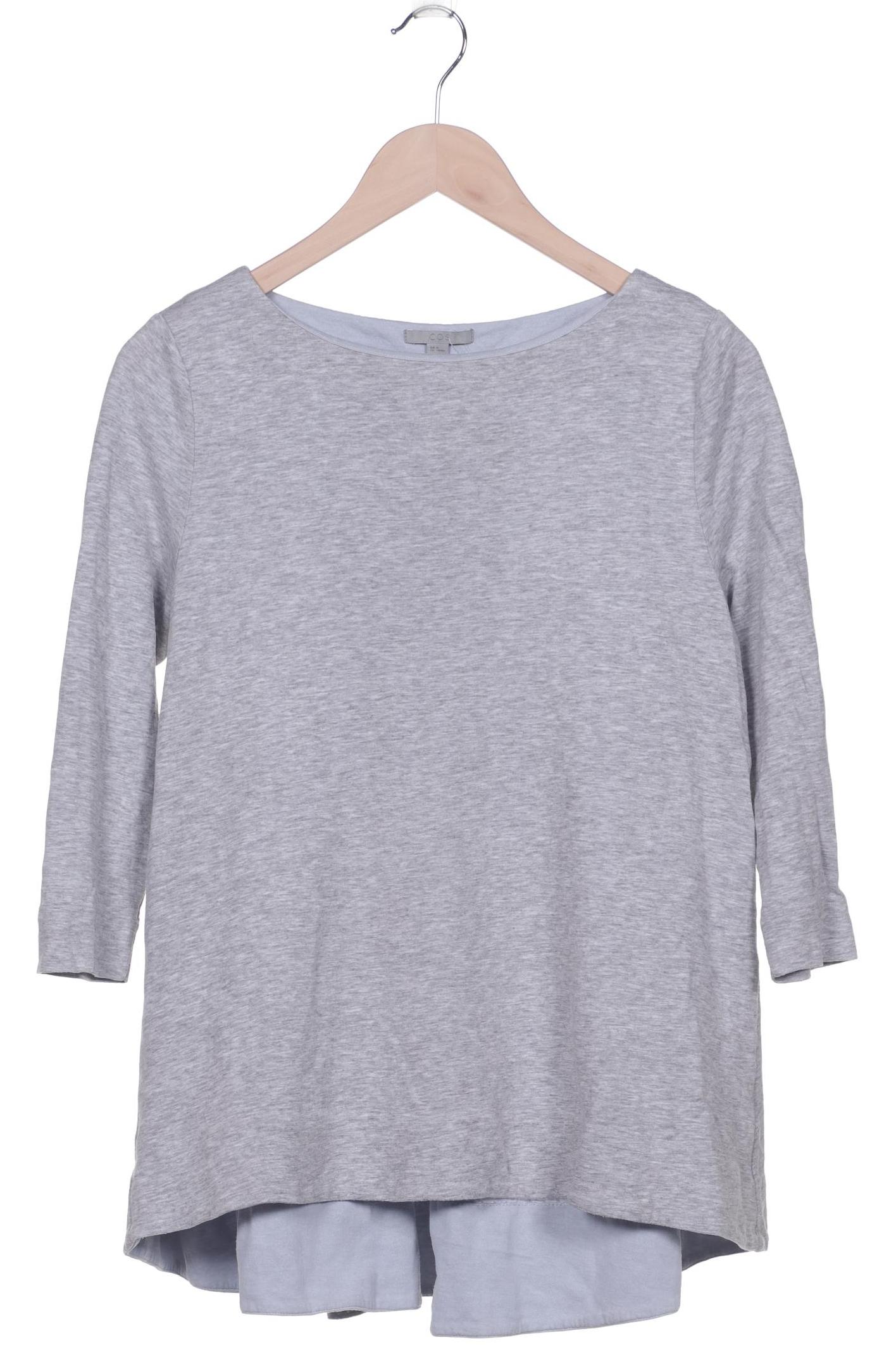 

COS Damen Sweatshirt, grau