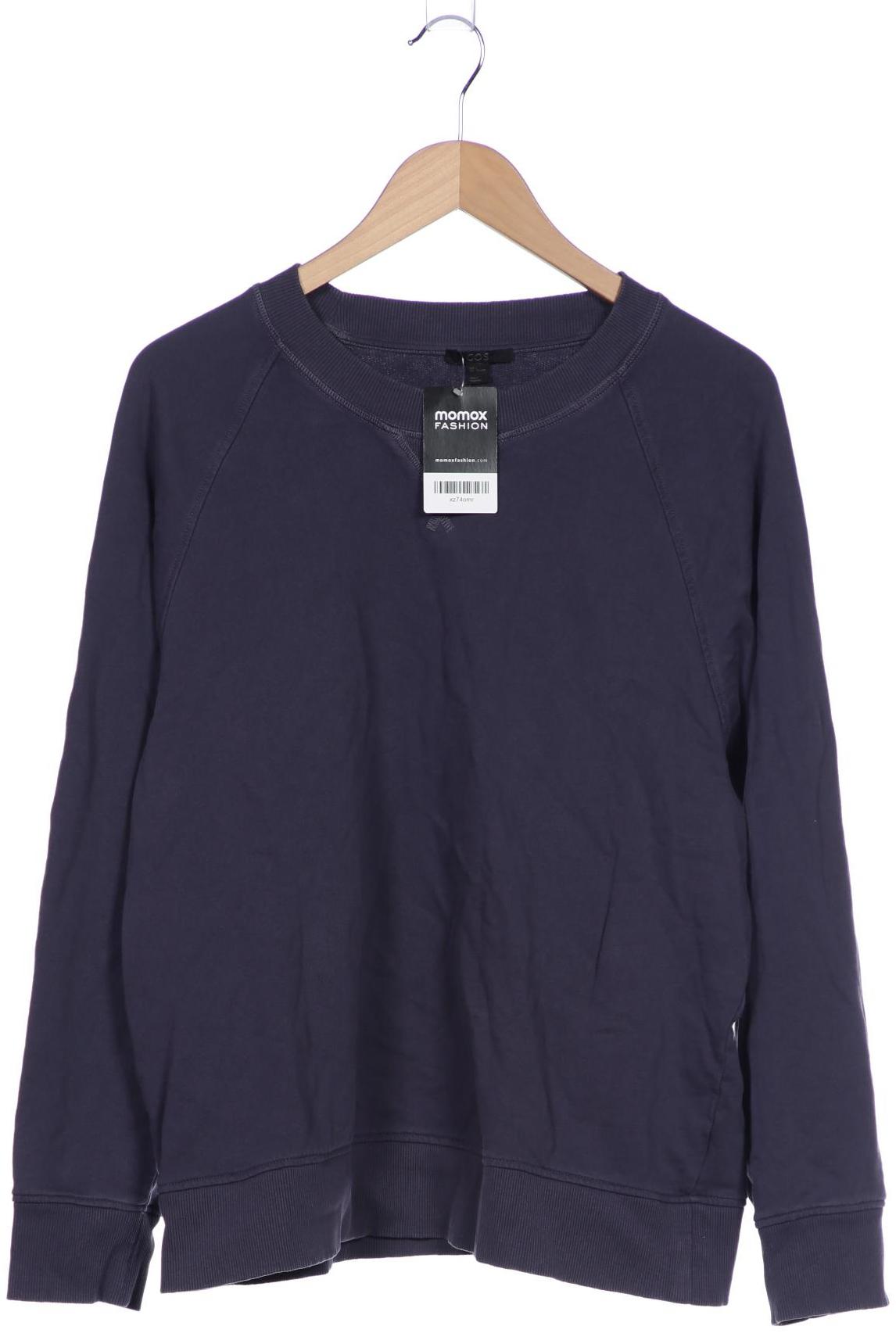 

COS Damen Sweatshirt, marineblau, Gr. 42
