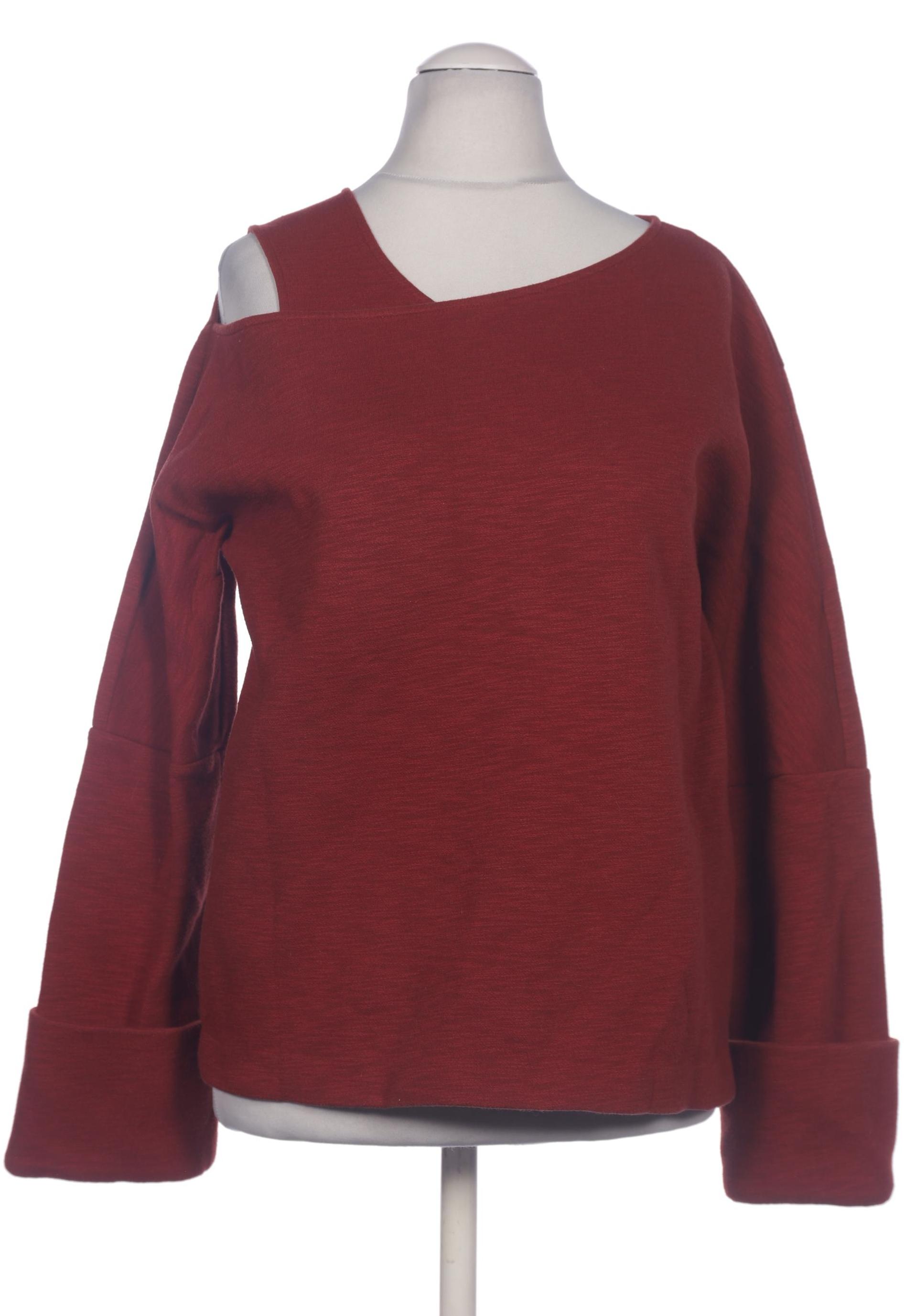 

COS Damen Sweatshirt, bordeaux, Gr. 36