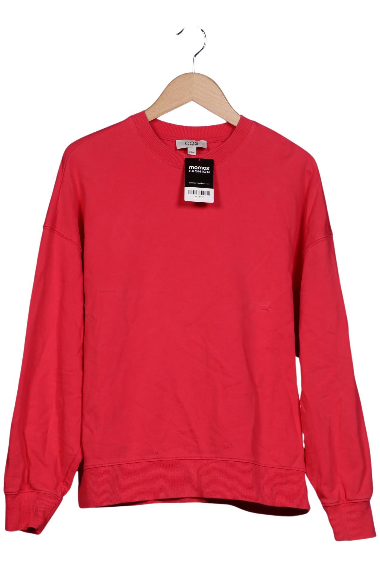 

COS Damen Sweatshirt, rot, Gr. 36