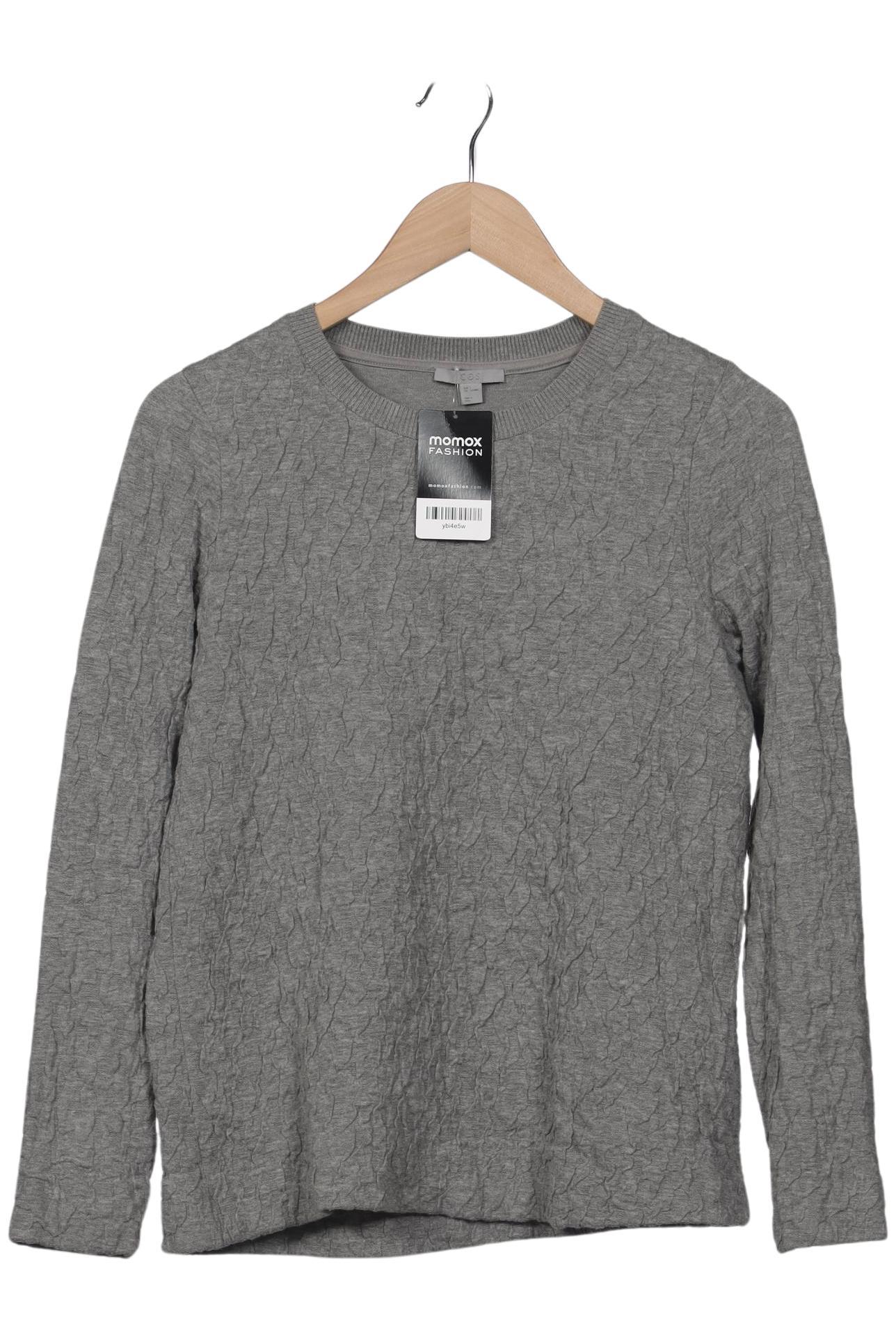 

COS Damen Sweatshirt, grau, Gr. 36