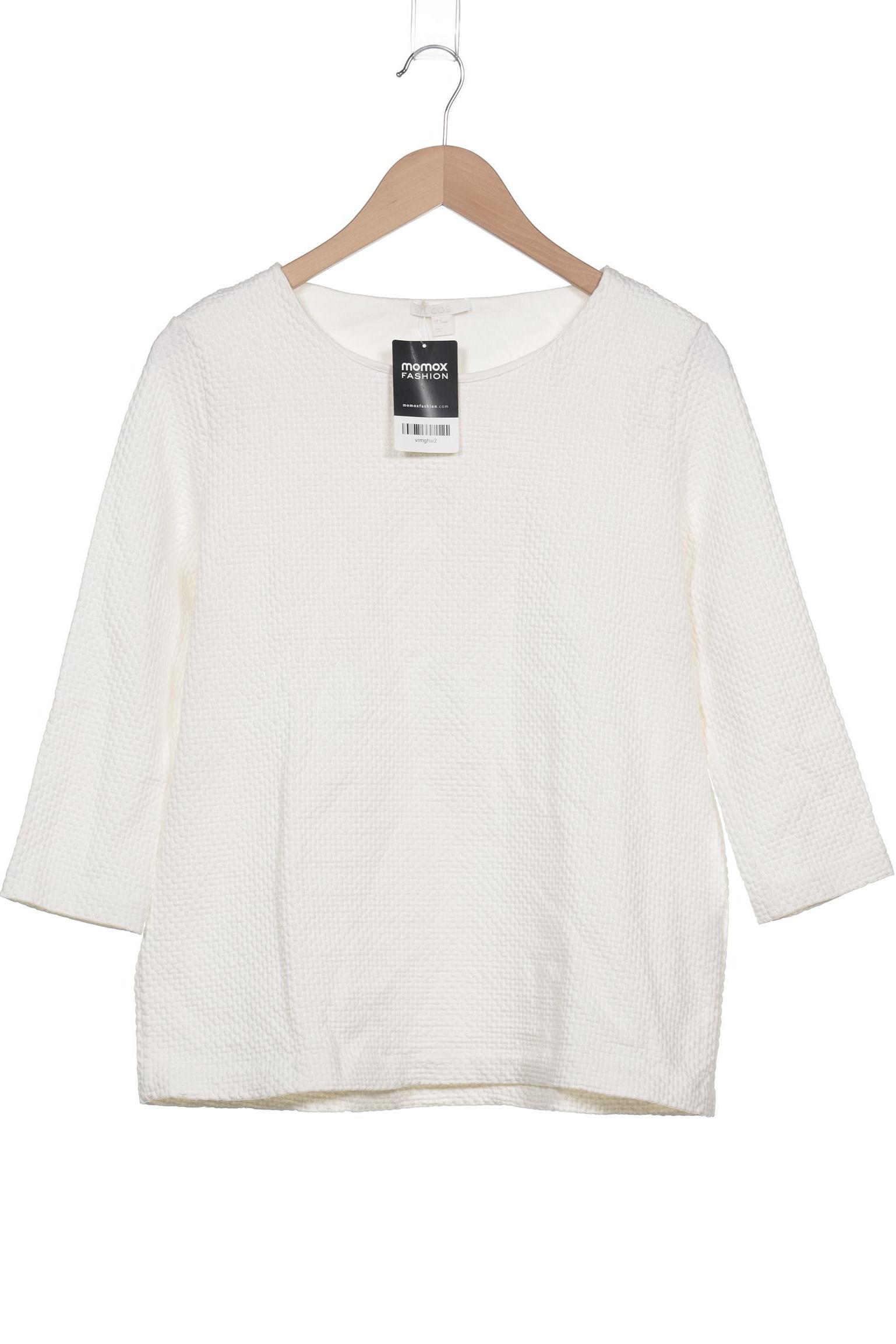 

COS Damen Sweatshirt, weiß, Gr. 38