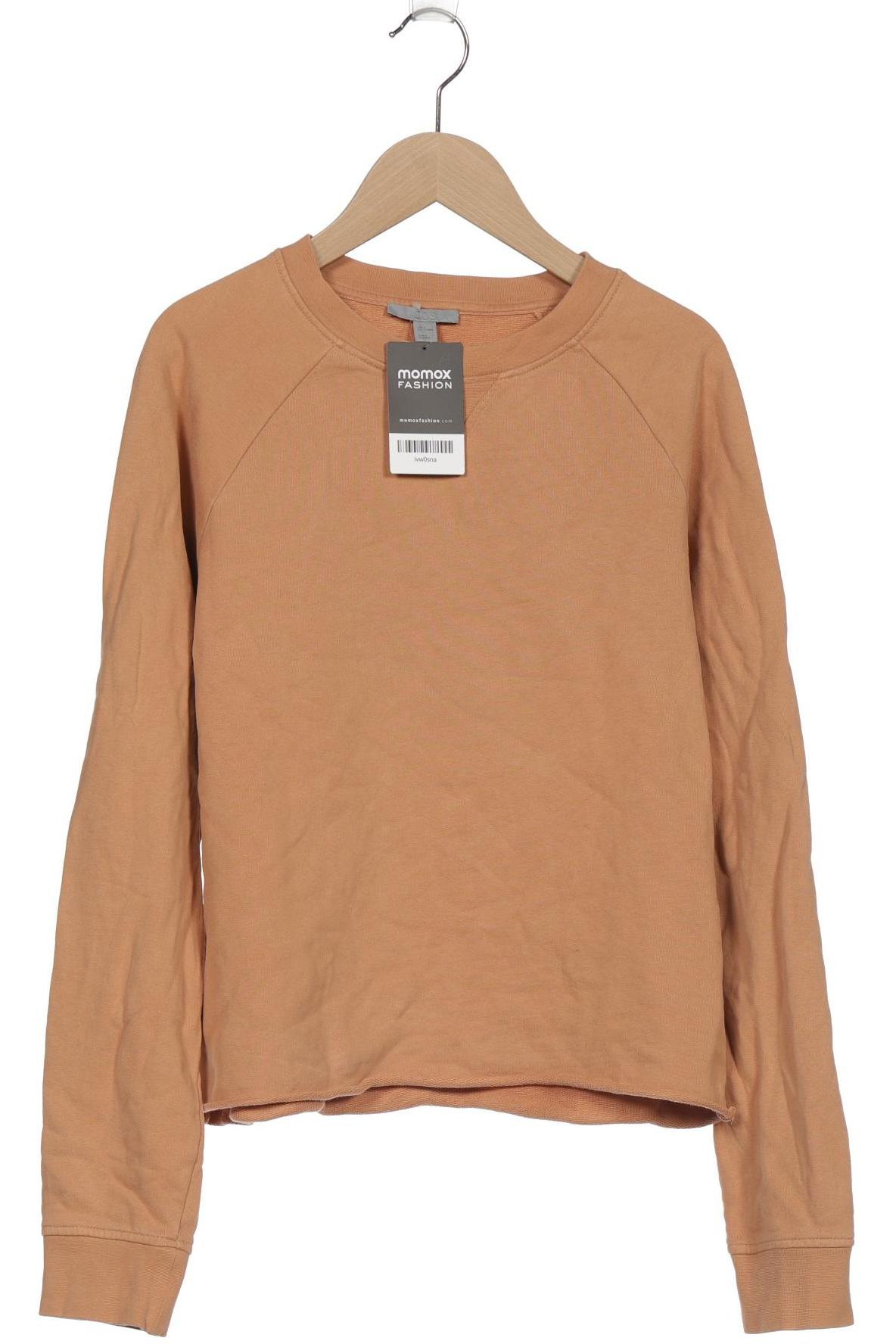 

COS Damen Sweatshirt, orange, Gr. 36