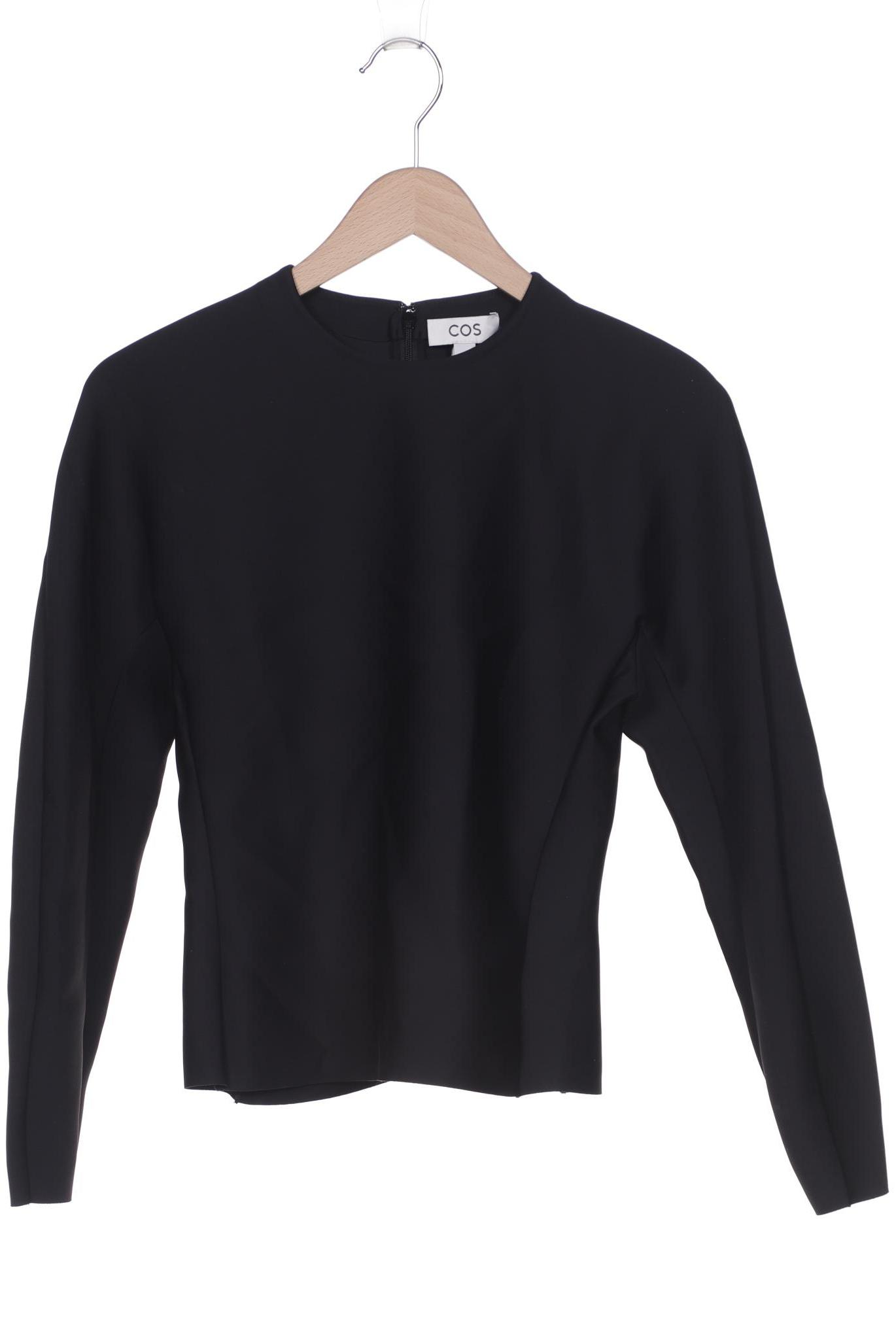

COS Damen Sweatshirt, schwarz