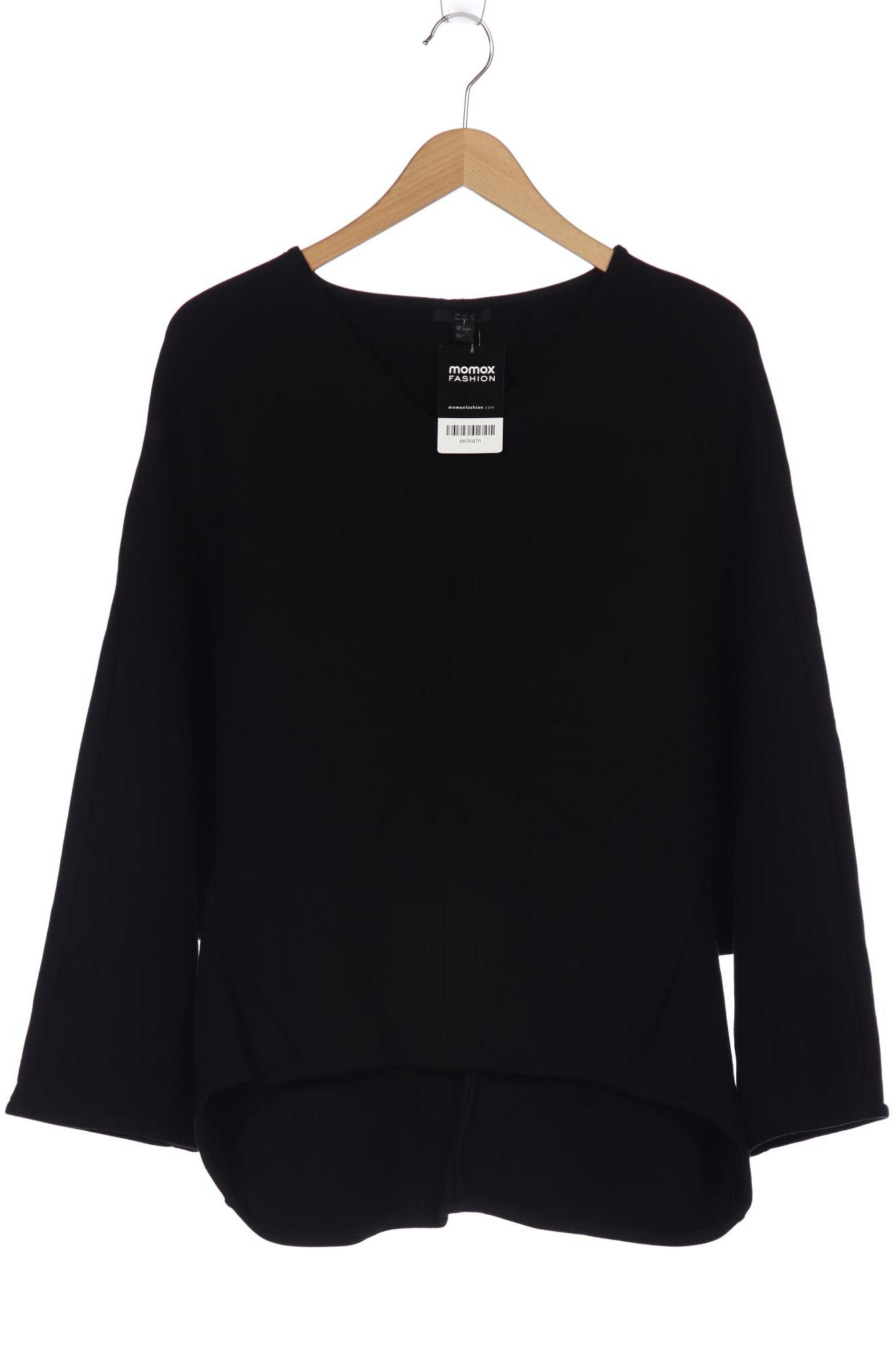 

COS Damen Sweatshirt, schwarz, Gr. 42