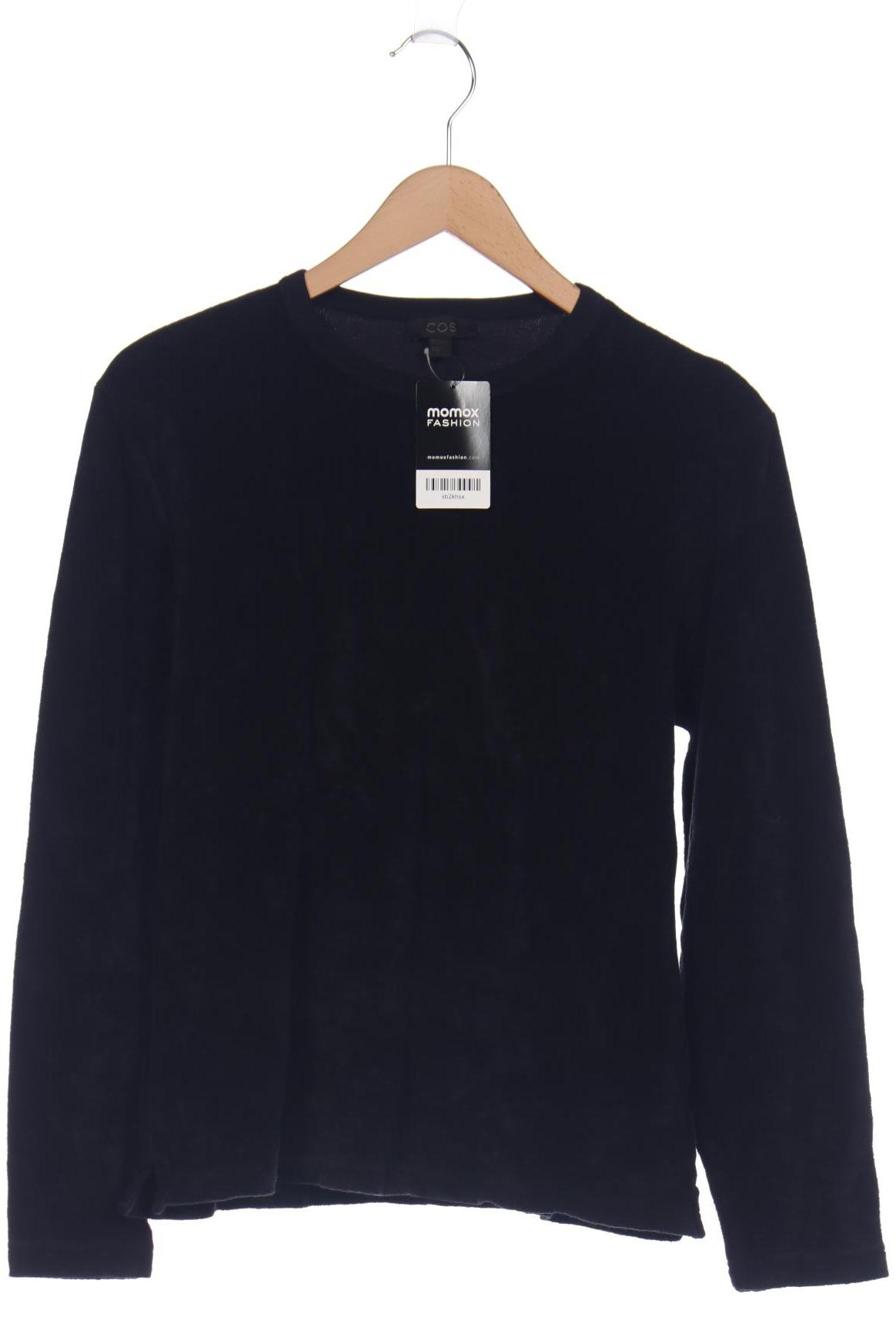 

COS Damen Sweatshirt, schwarz, Gr. 36