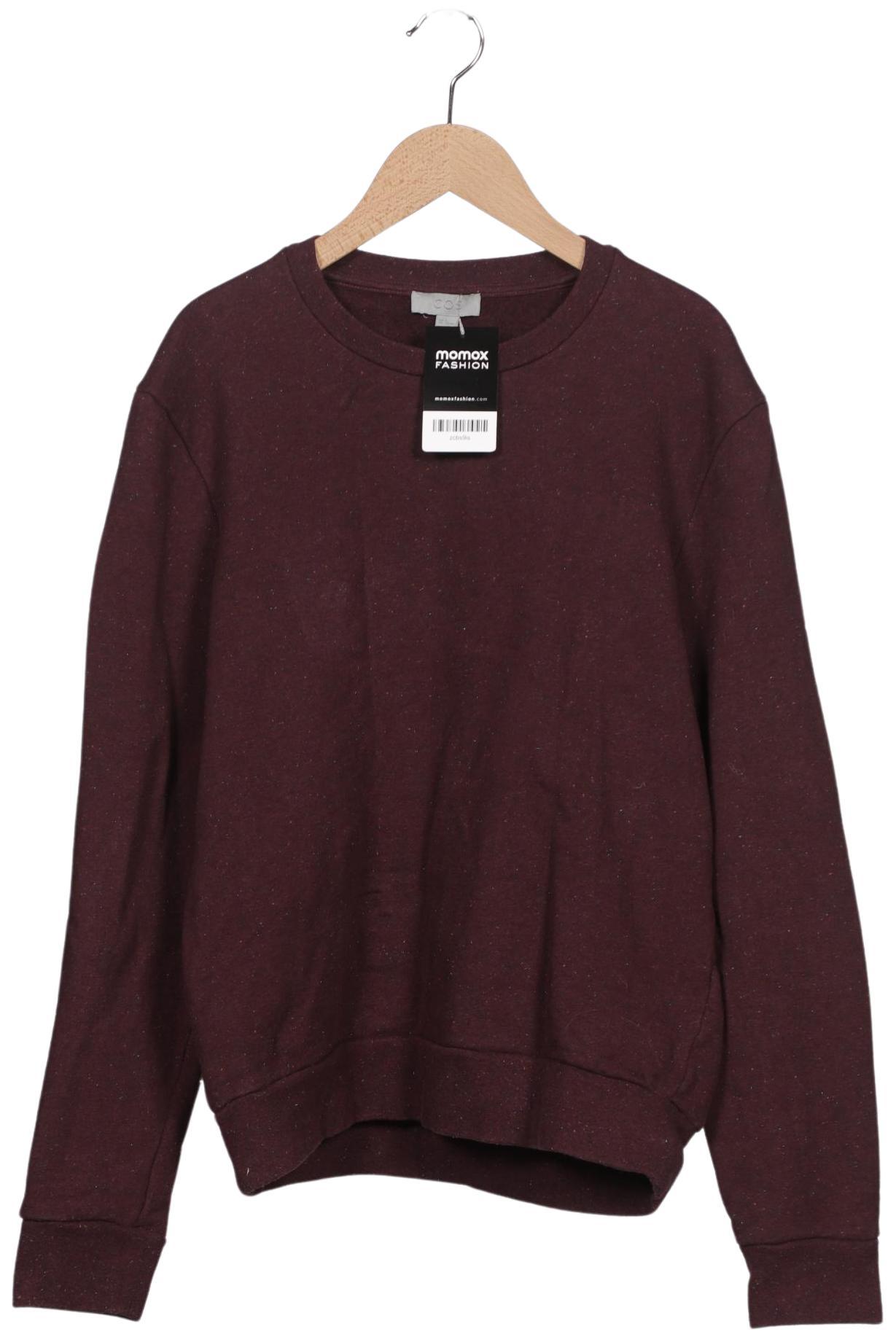 

COS Damen Sweatshirt, bordeaux, Gr. 38