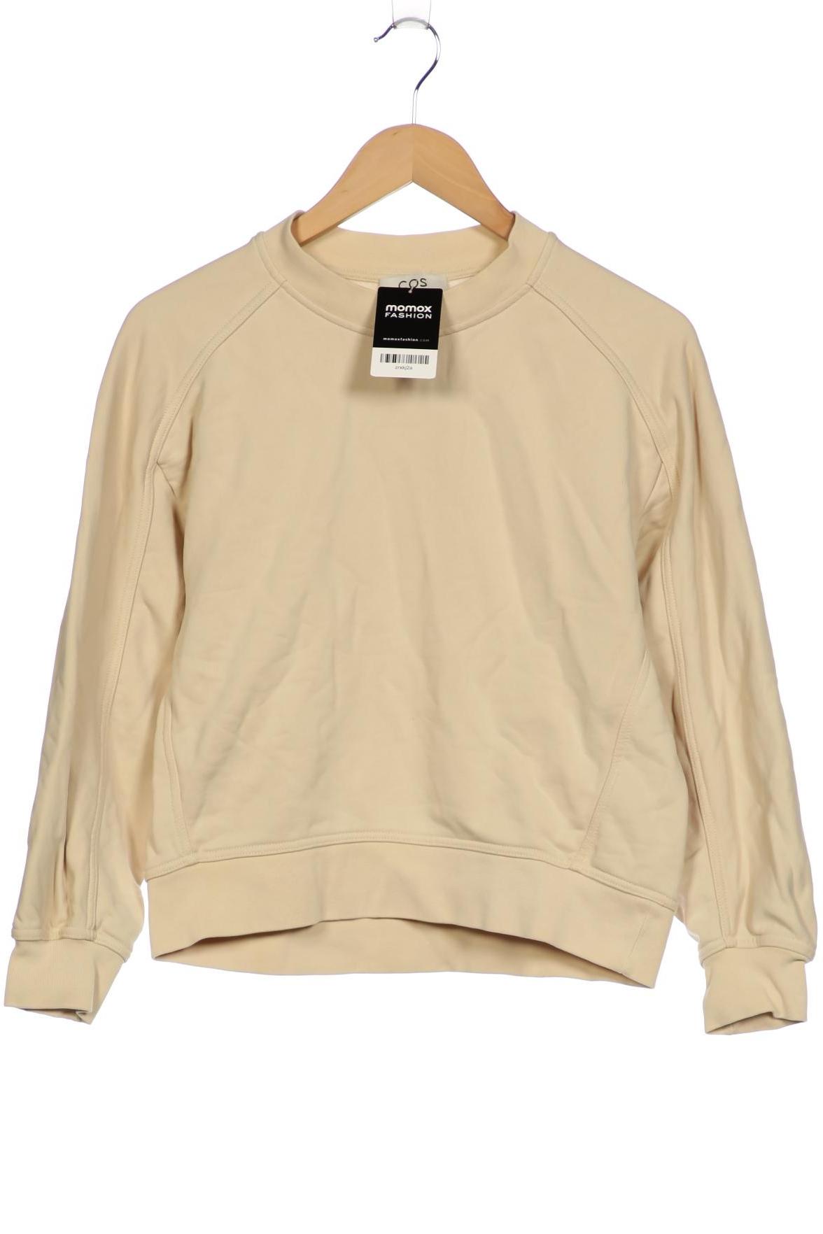 

COS Damen Sweatshirt, beige, Gr. 34