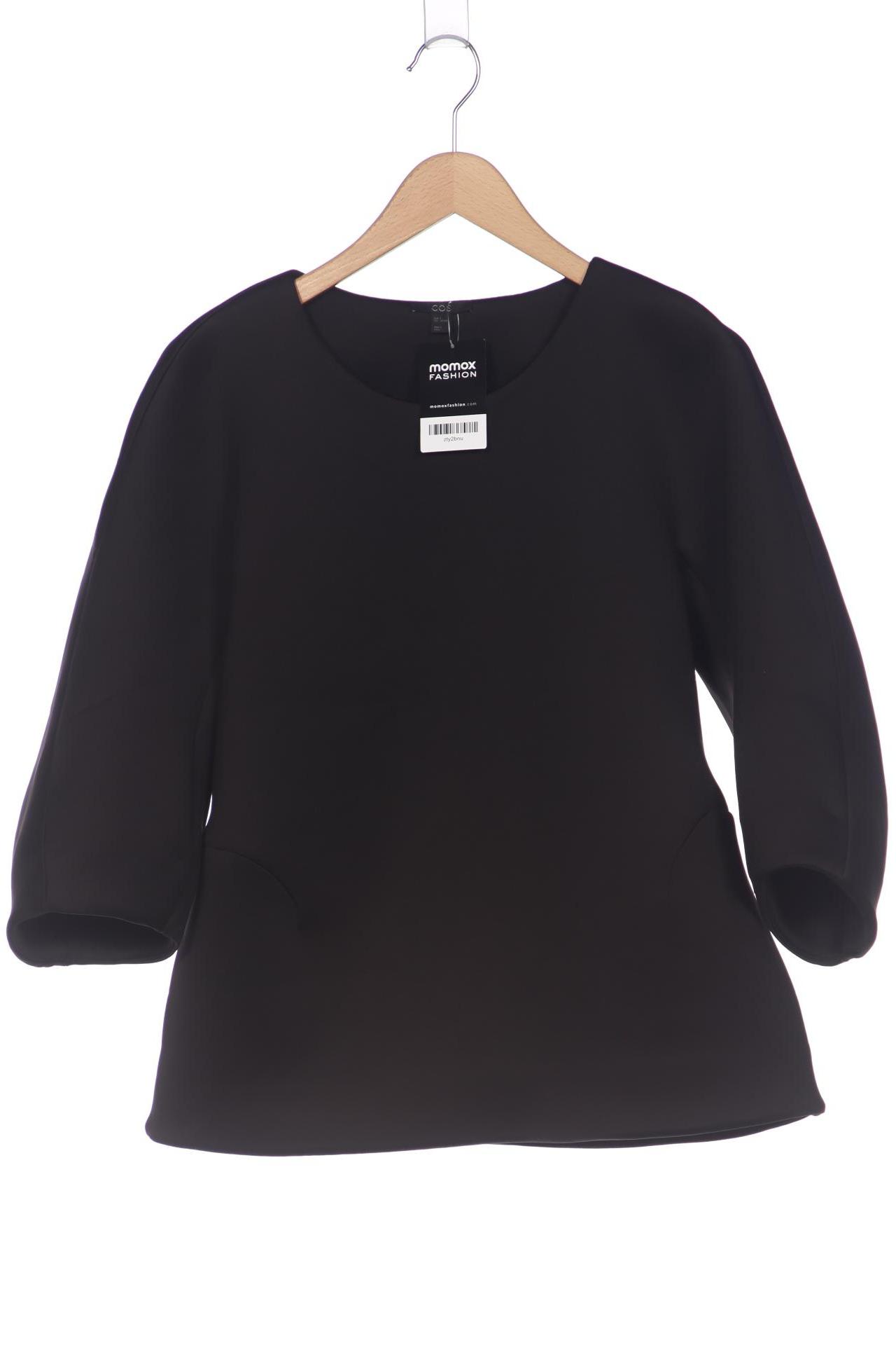 

COS Damen Sweatshirt, schwarz, Gr. 36