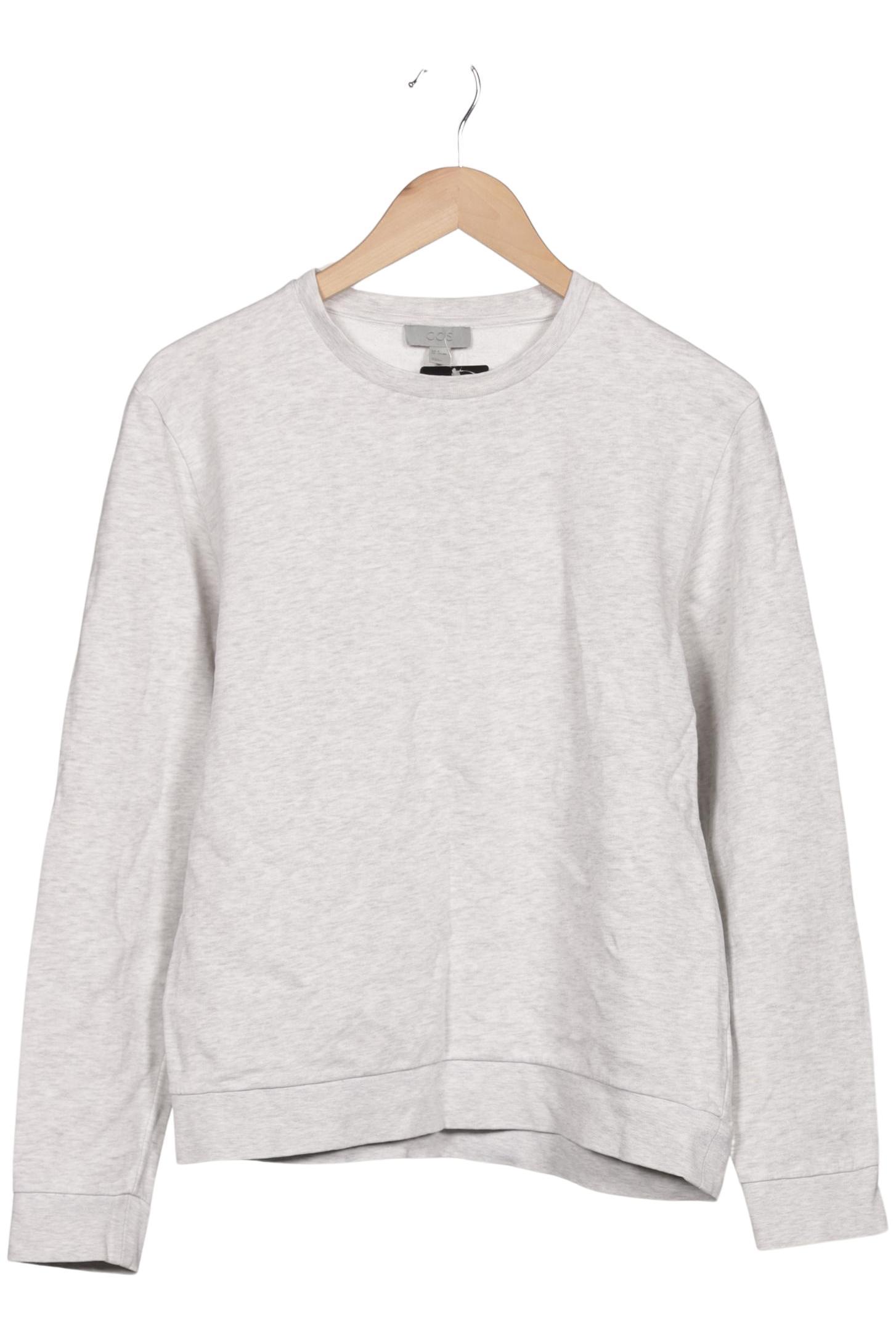 

COS Damen Sweatshirt, grau, Gr. 38