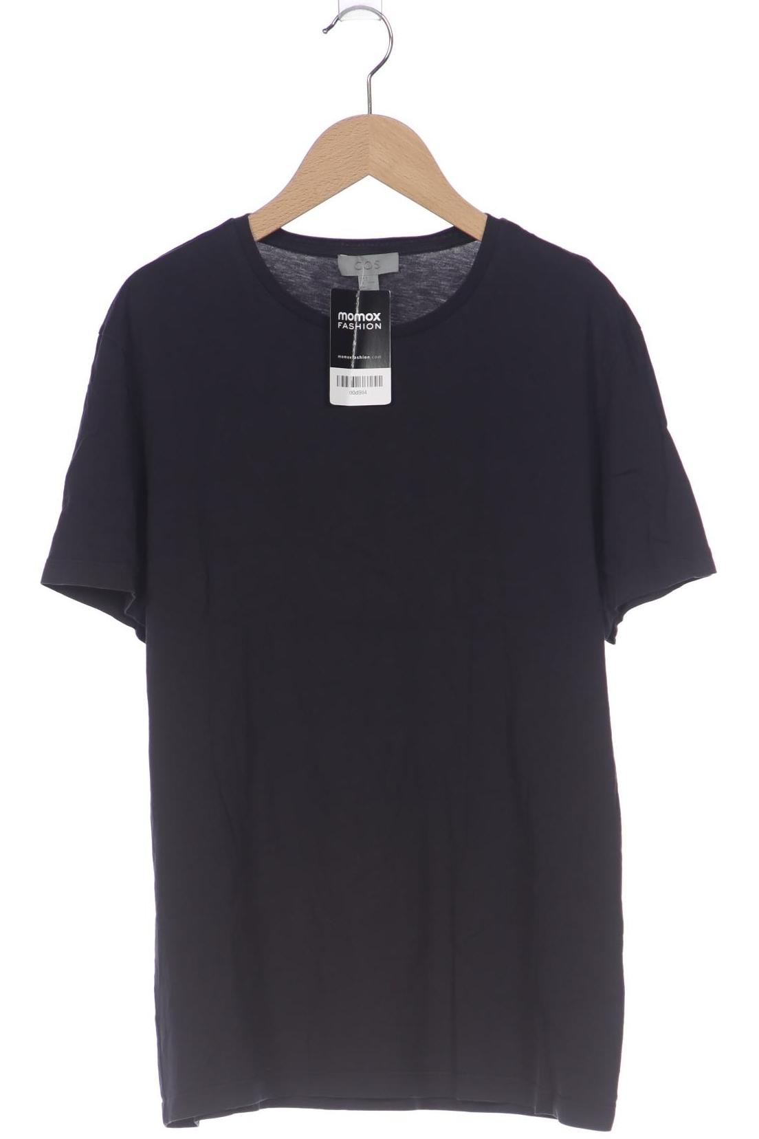 

COS Damen T-Shirt, marineblau, Gr. 38