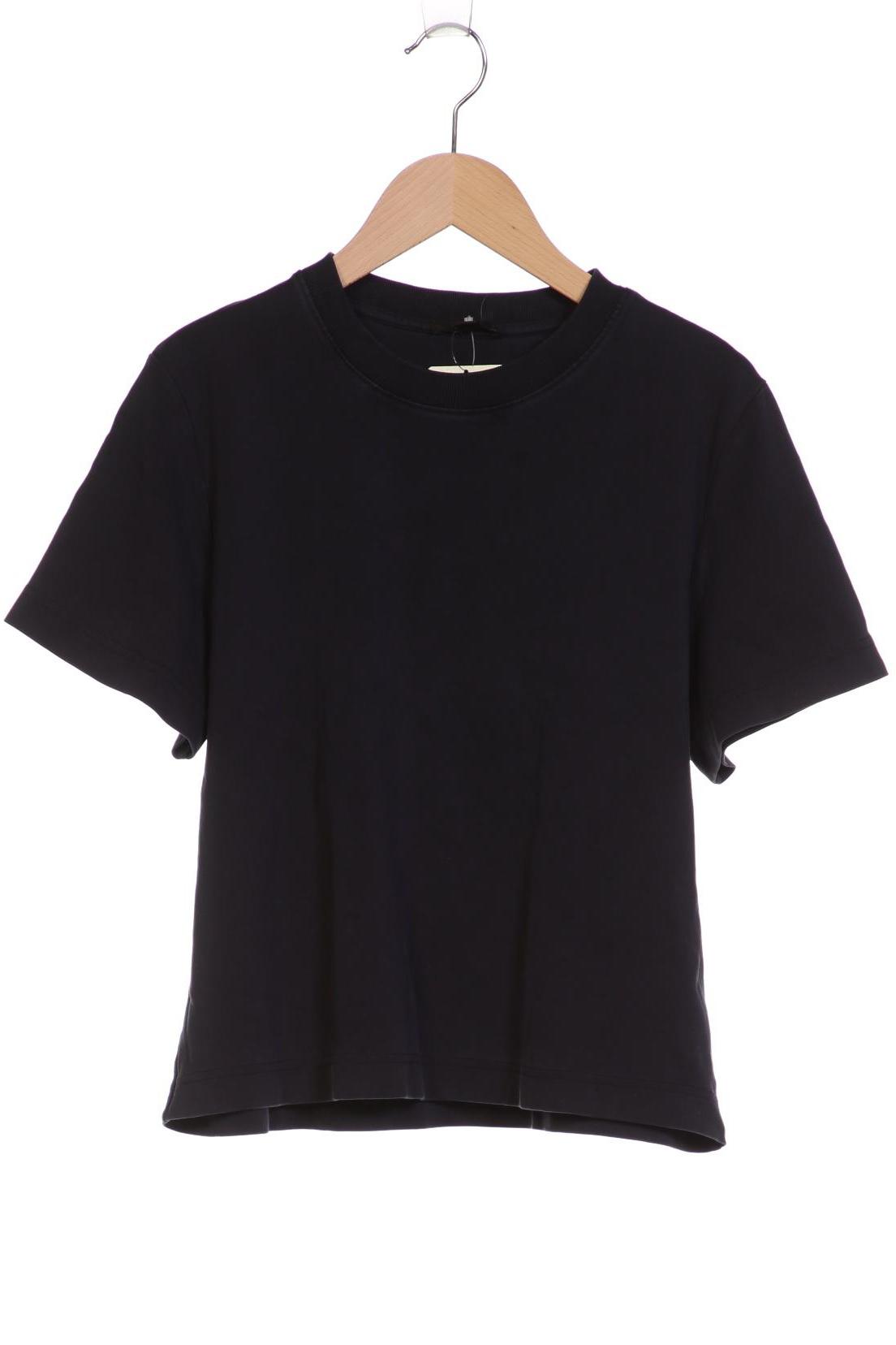 

COS Damen T-Shirt, marineblau, Gr. 38