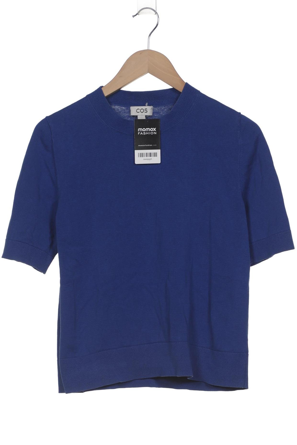 

COS Damen T-Shirt, blau, Gr. 38