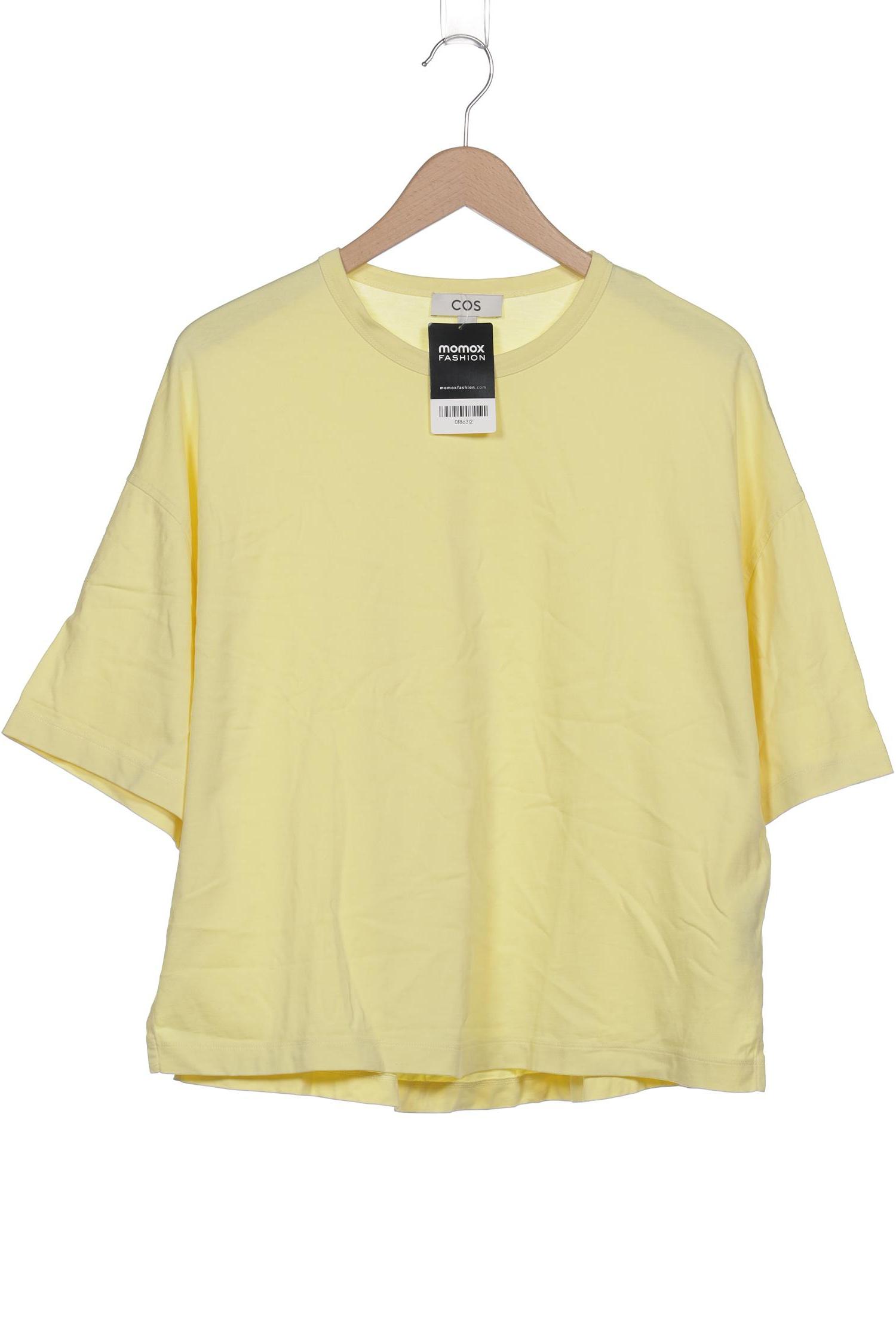 

COS Damen T-Shirt, gelb, Gr. 38