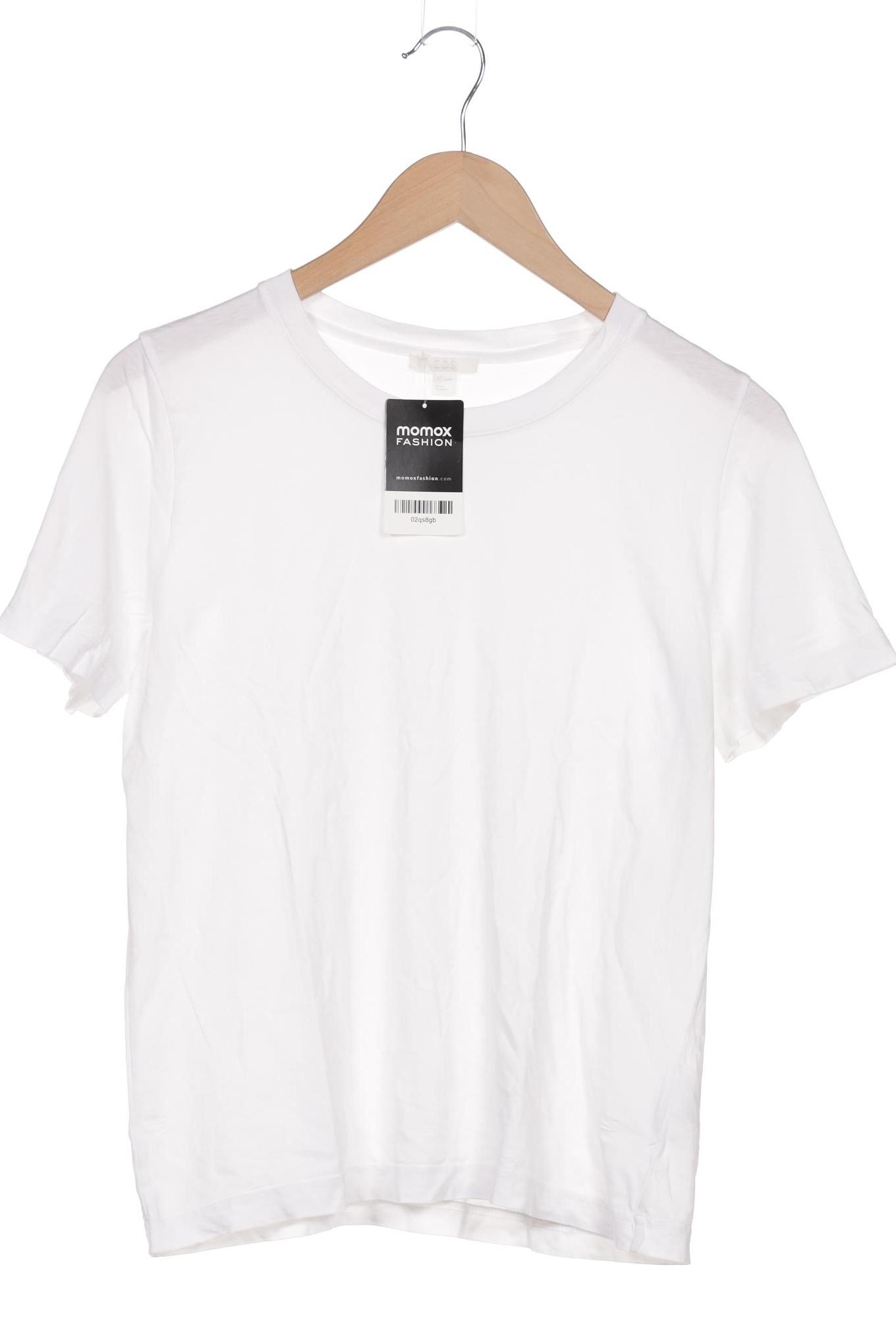 

COS Damen T-Shirt, weiß, Gr. 36