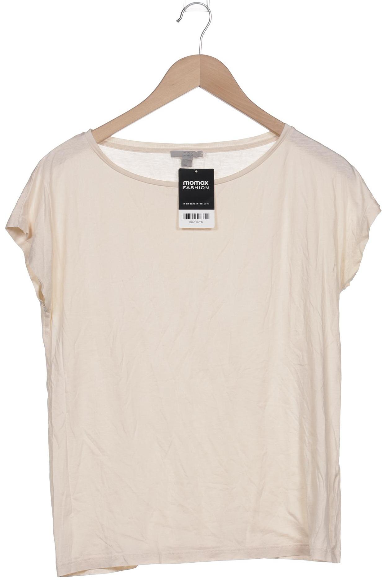 

COS Damen T-Shirt, cremeweiß, Gr. 38