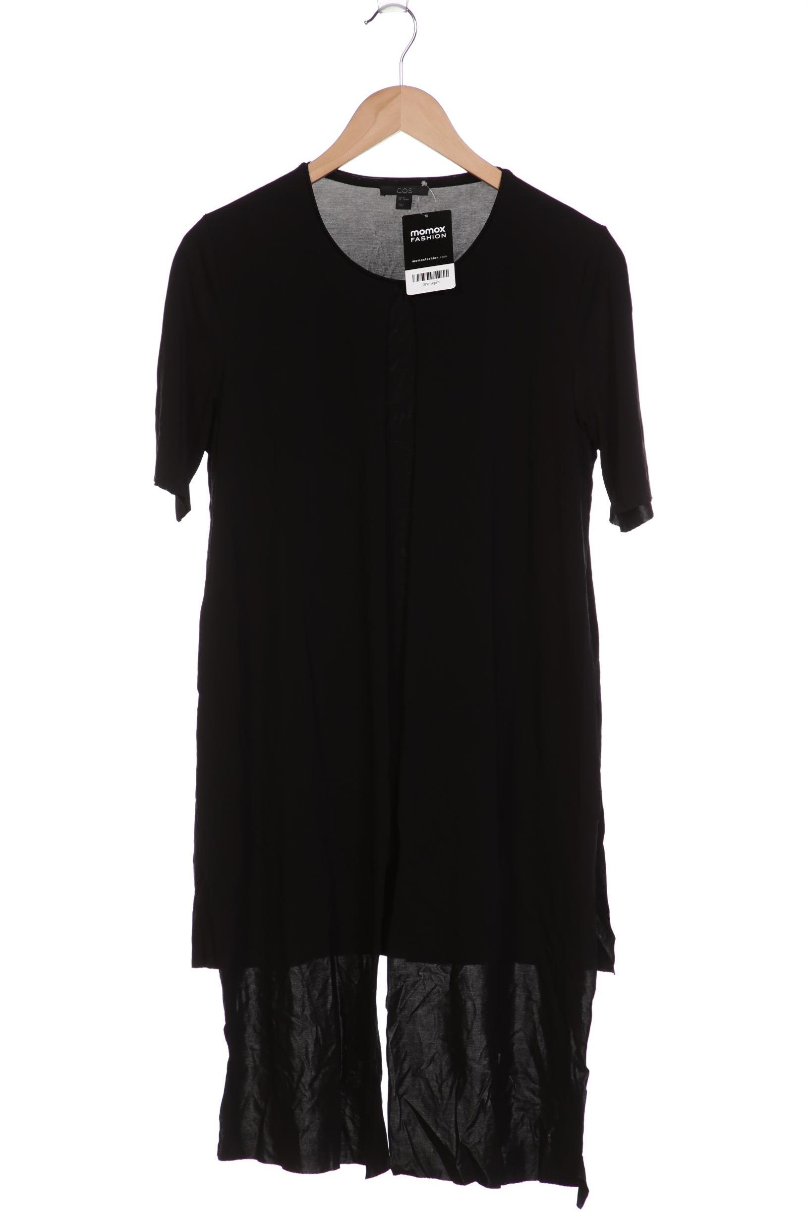

COS Damen T-Shirt, schwarz, Gr. 38