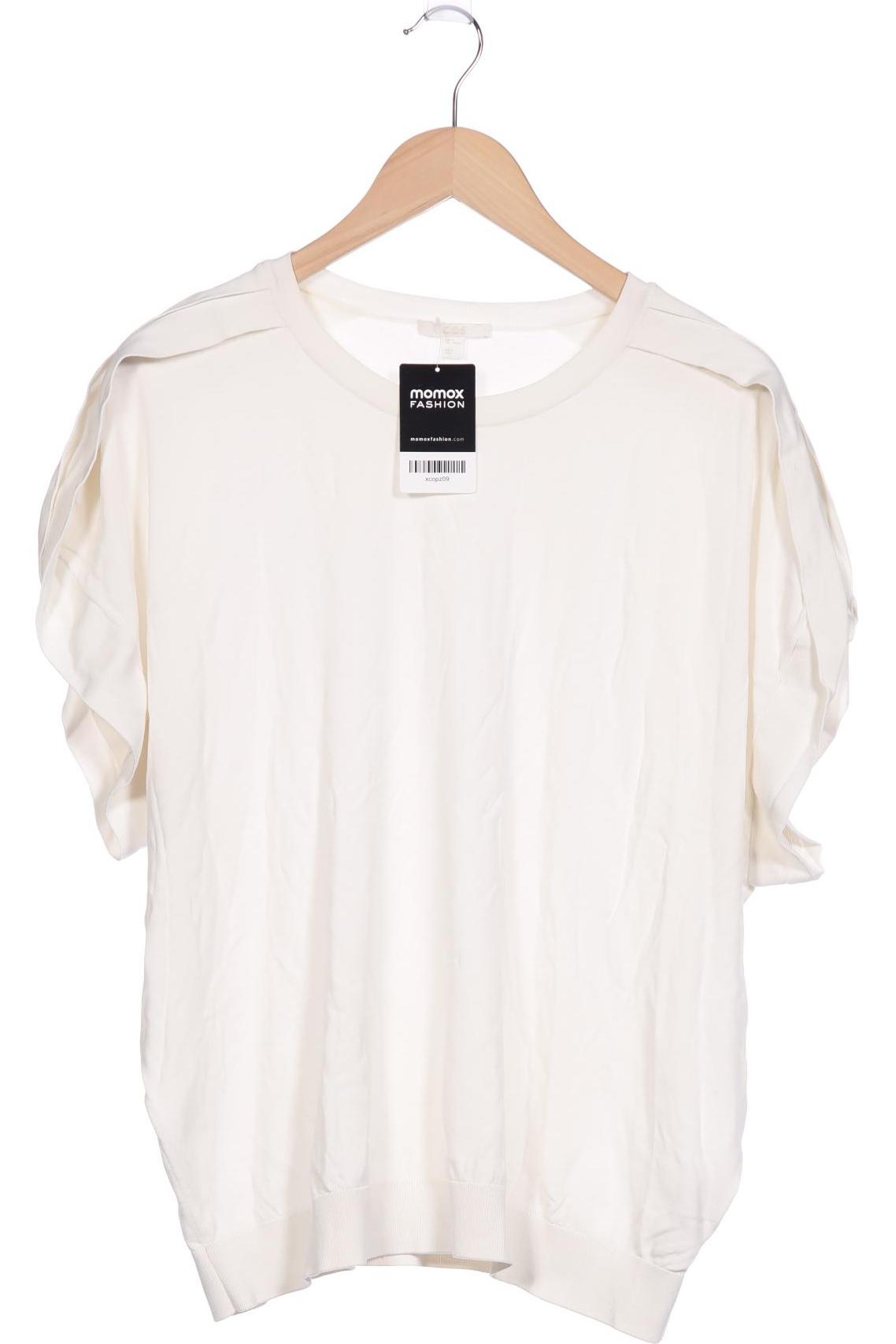 

COS Damen T-Shirt, cremeweiß, Gr. 38