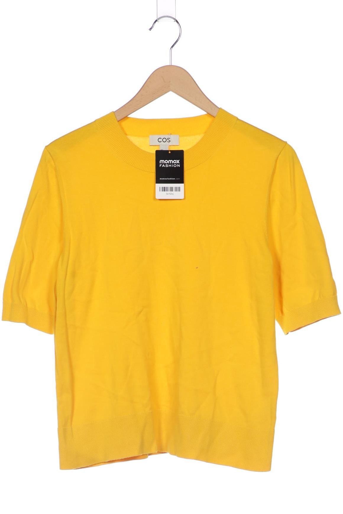

COS Damen T-Shirt, gelb, Gr. 42