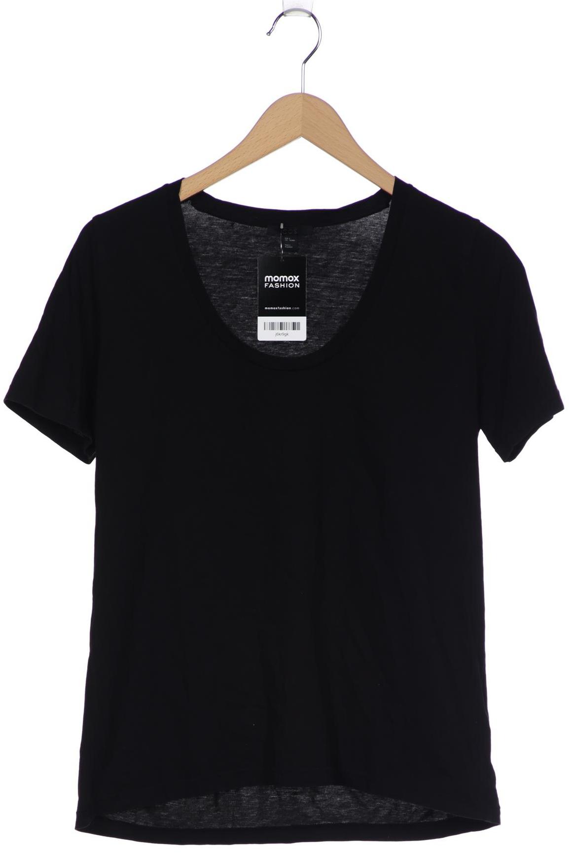 

COS Damen T-Shirt, schwarz, Gr. 36