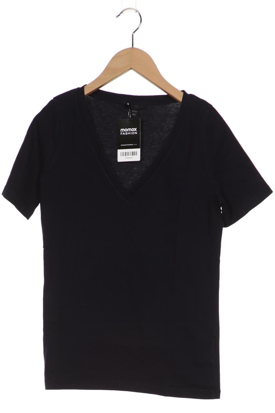 

COS Damen T-Shirt, marineblau
