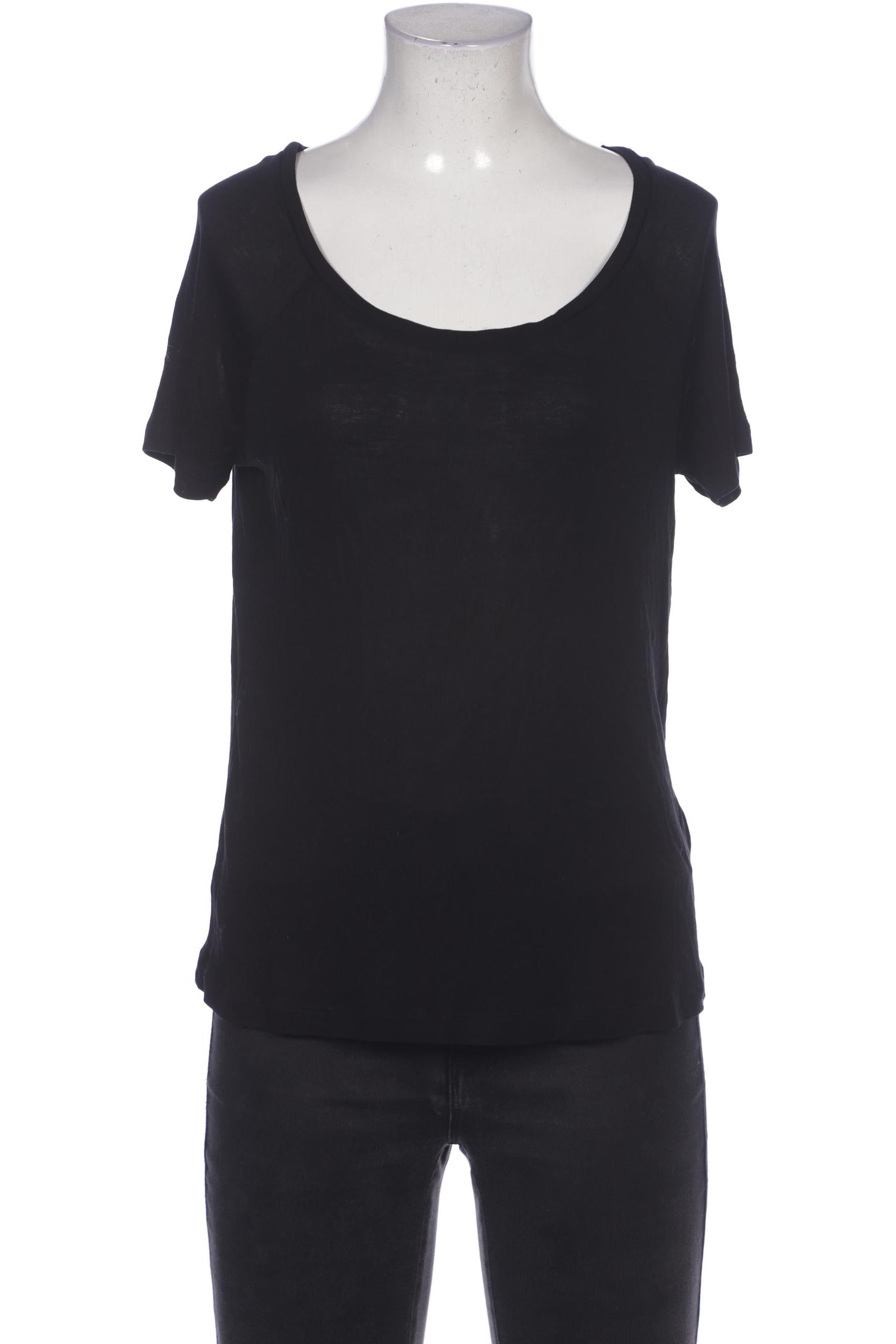 

COS Damen T-Shirt, schwarz, Gr. 36