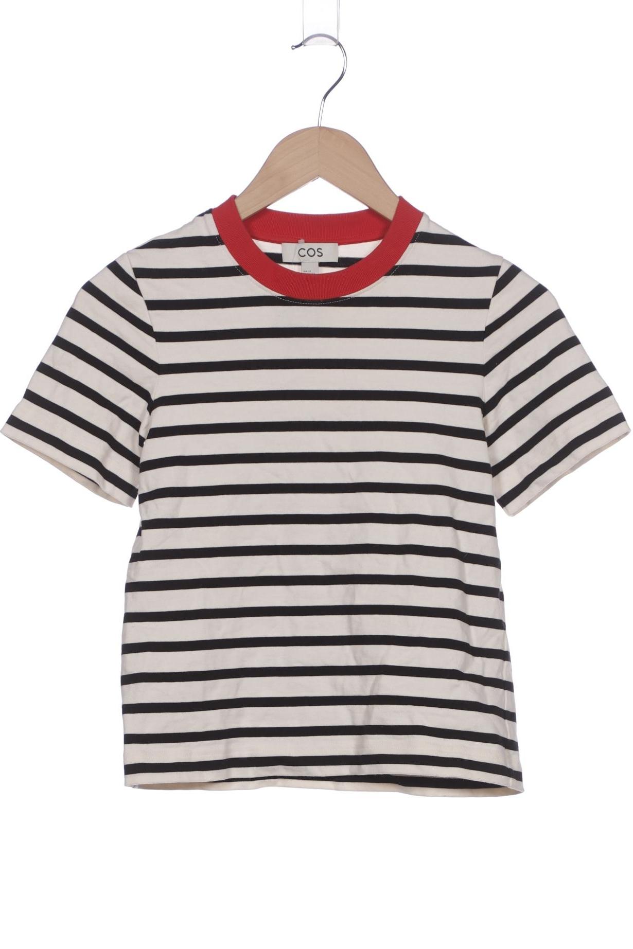 

COS Damen T-Shirt, schwarz, Gr. 34