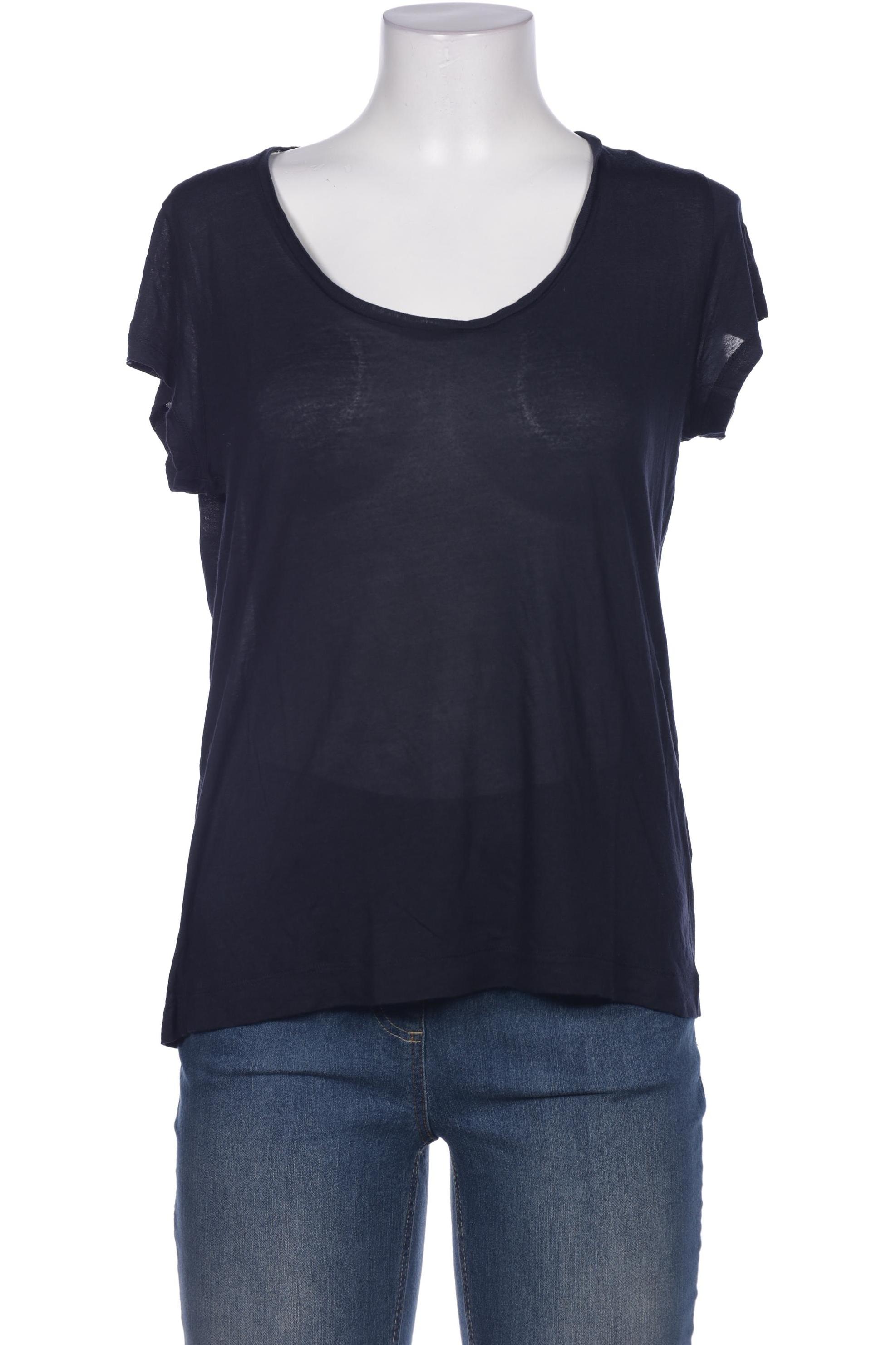 

COS Damen T-Shirt, marineblau, Gr. 38