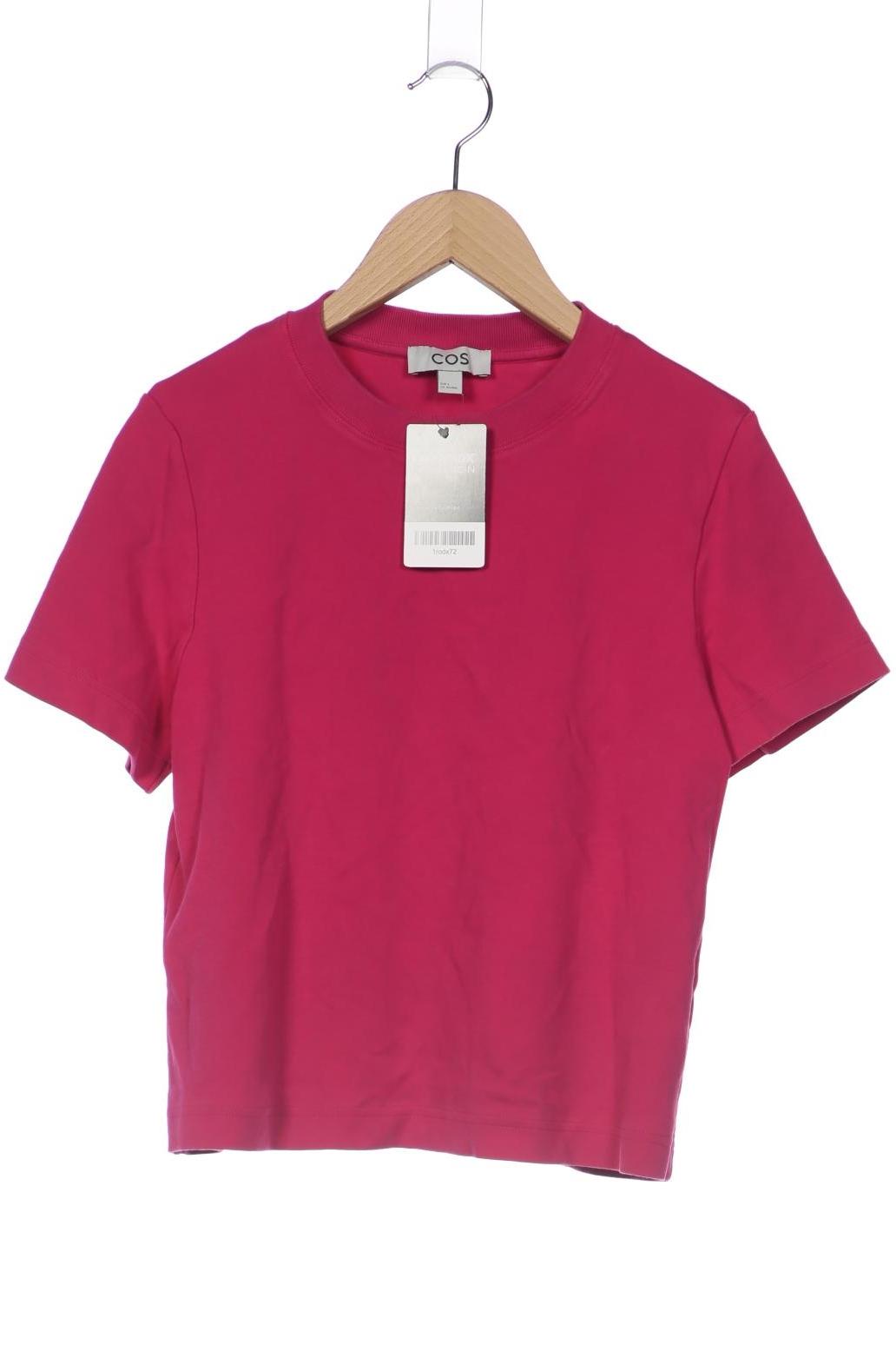 

COS Damen T-Shirt, pink, Gr. 36