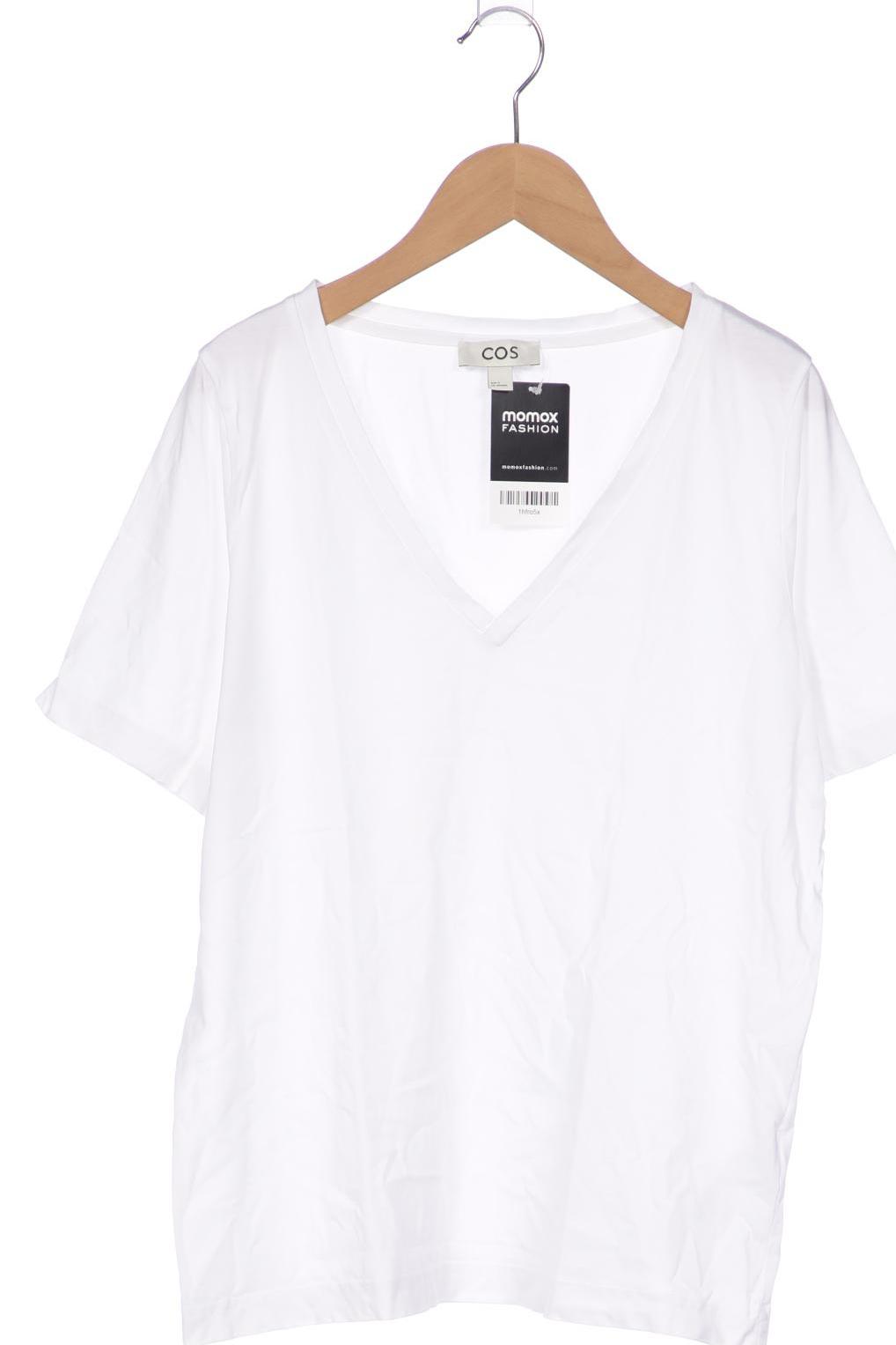 

COS Damen T-Shirt, weiß, Gr. 36