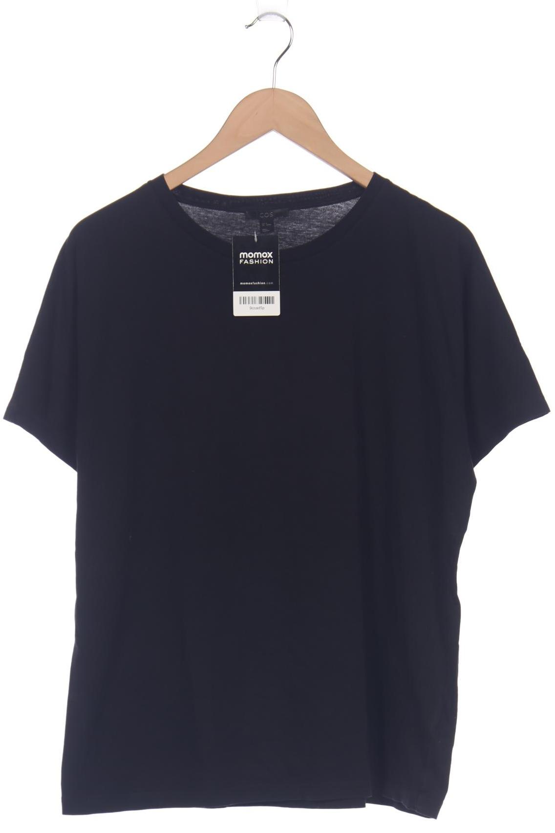 

COS Damen T-Shirt, schwarz, Gr. 38