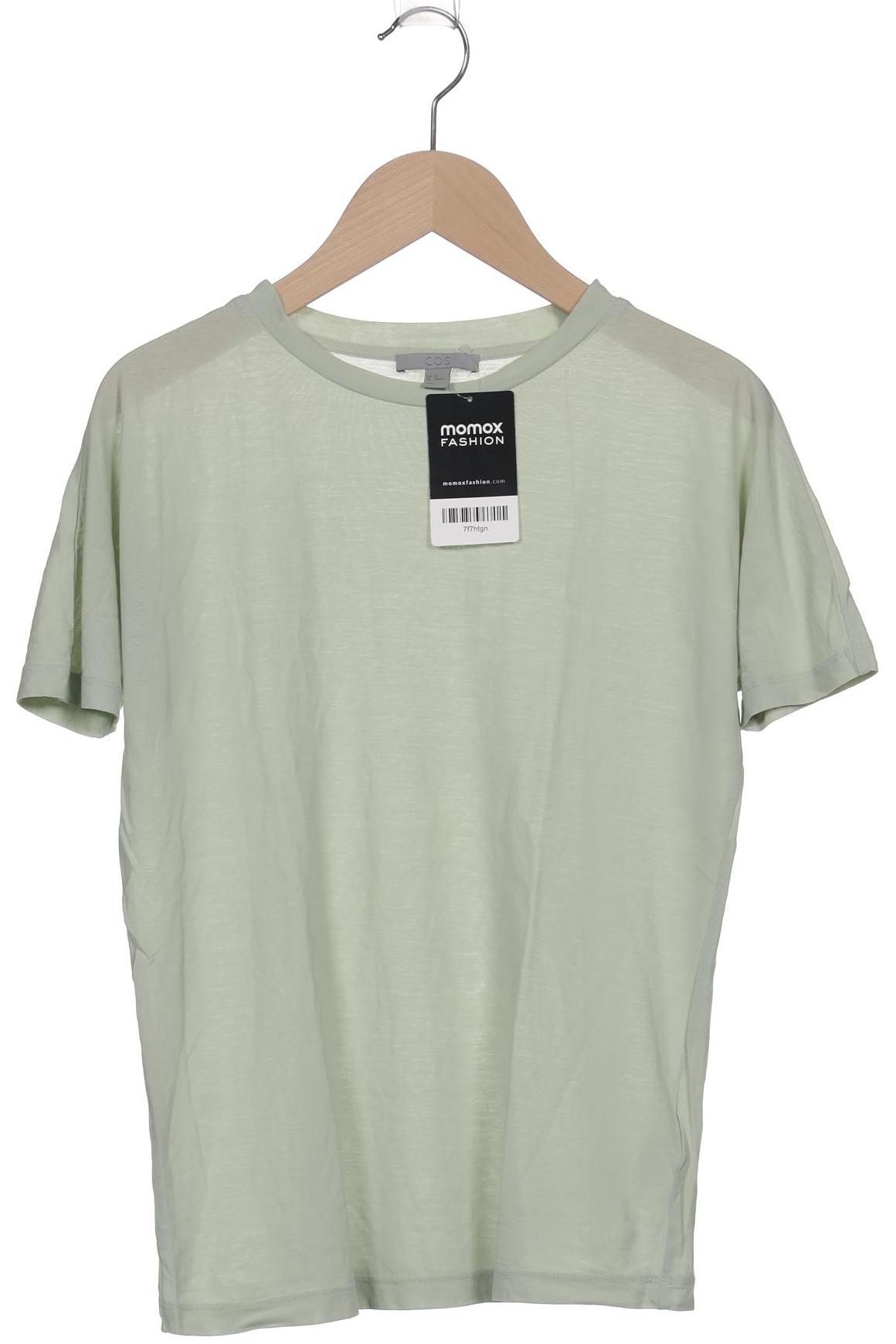 

COS Damen T-Shirt, hellgrün, Gr. 34