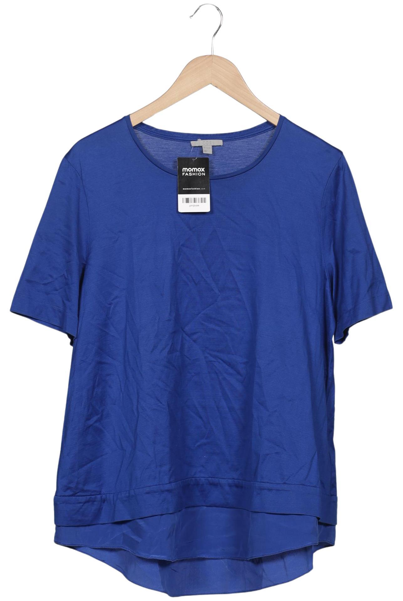 

COS Damen T-Shirt, blau, Gr. 42
