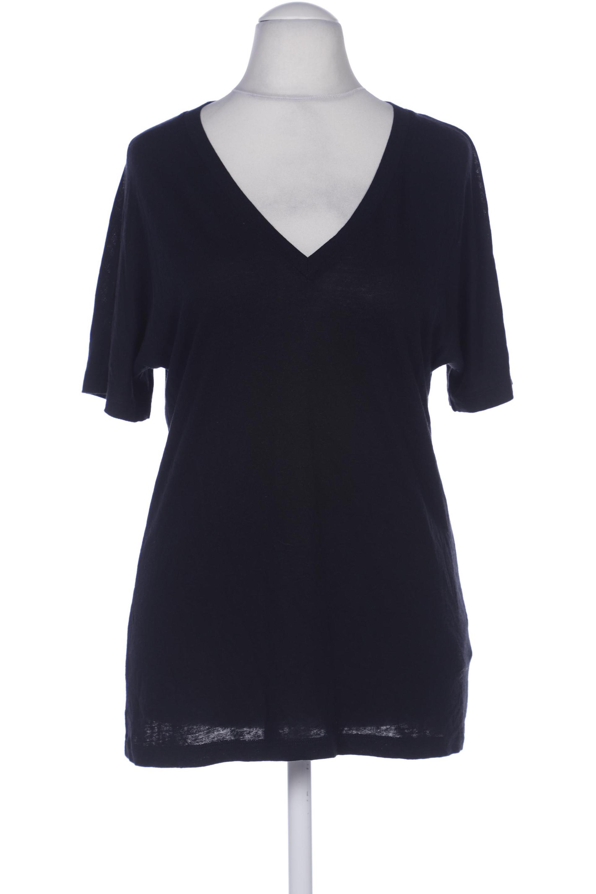 

COS Damen T-Shirt, marineblau, Gr. 36